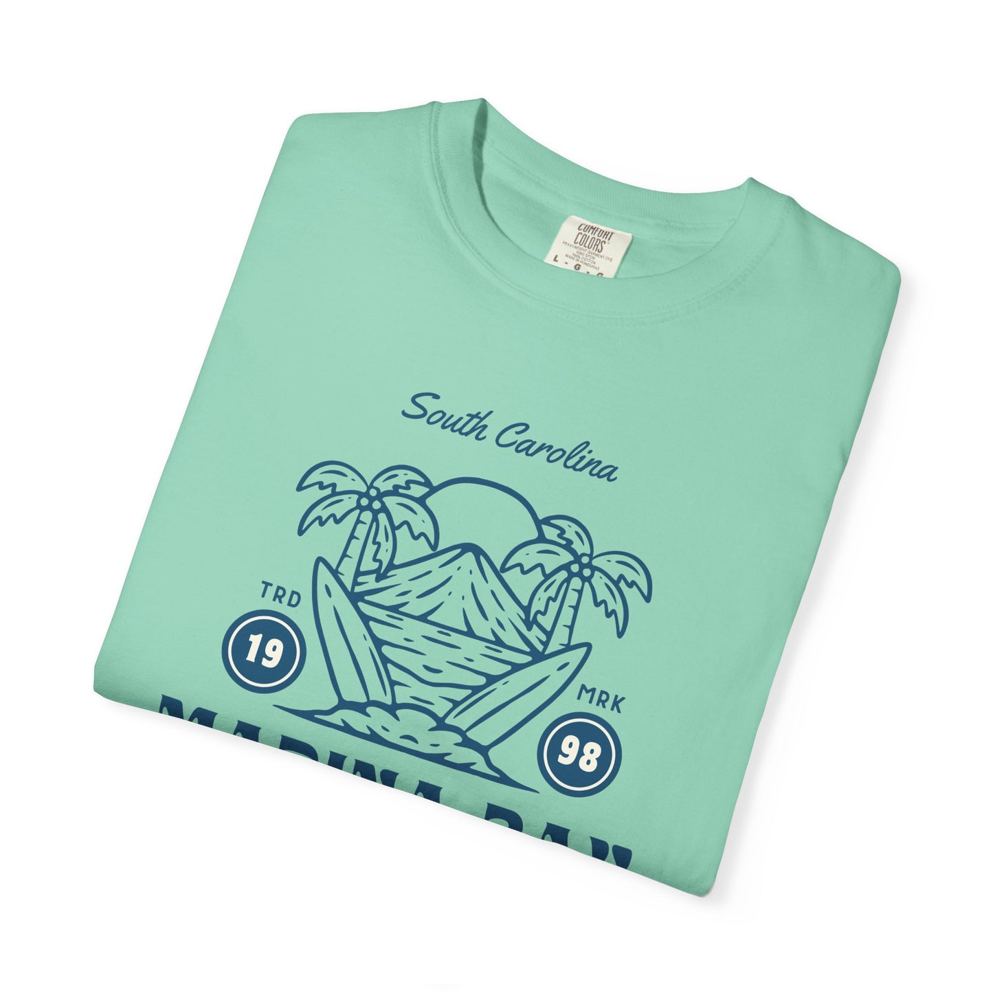 Marina Bay Beach T-Shirt | Comfy Casual Tee for Summer, Vacation Souvenir, Gift for Ocean Lovers, Trending Graphic Tee