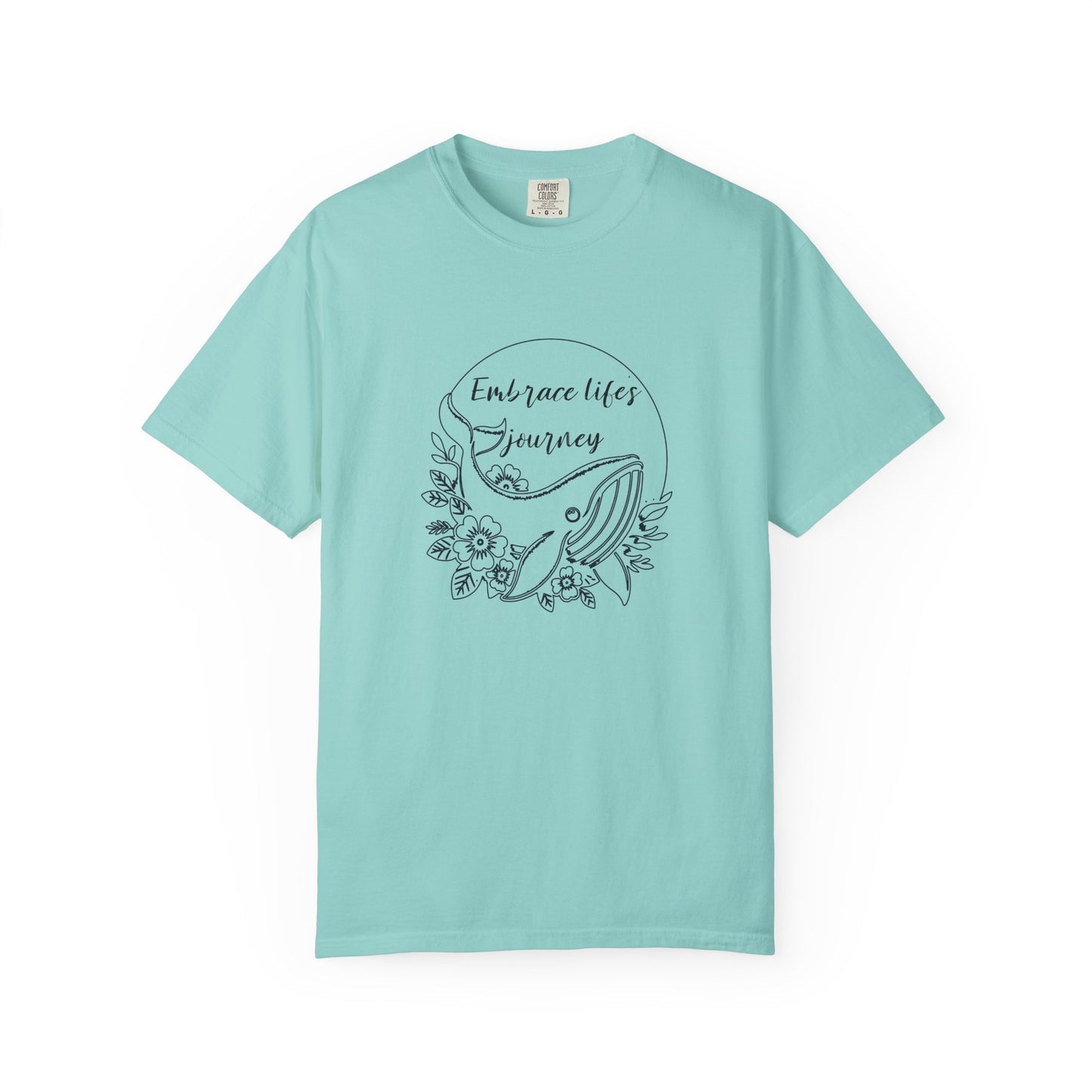 Embrace Life's Journey Garment-Dyed T-Shirt, 100% Ring-Spun Cotton