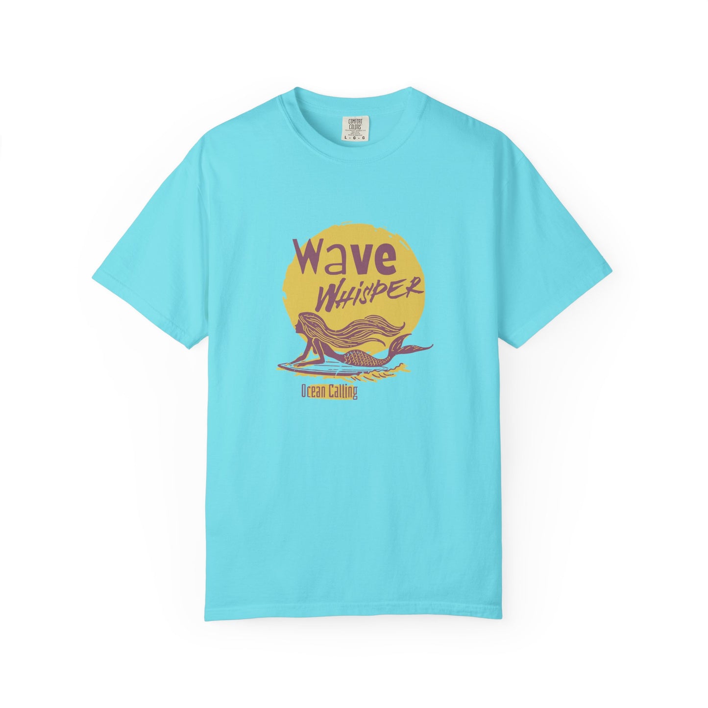Mermaid Wave T-Shirt - Coastal Vibe, Ocean Lover Gift, Summer Casual Wear, Beach Day Essential, Graphic Tee with Quote