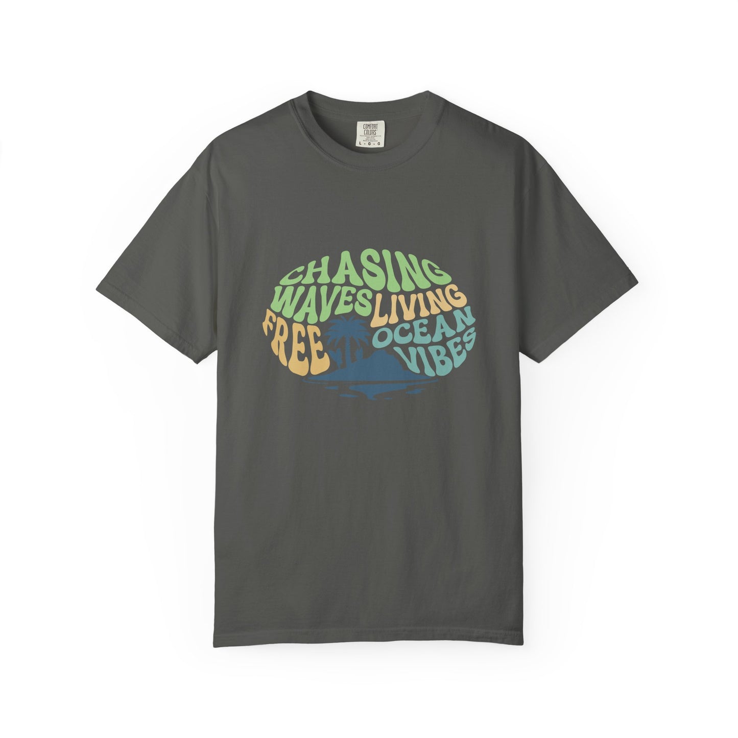 Ocean Vibes Unisex T-Shirt - Chasing Waves Graphic Tee, Casual Wear, Beach Lovers, Summer Style, Gift for Friends, Beach T-shirt, Ocean