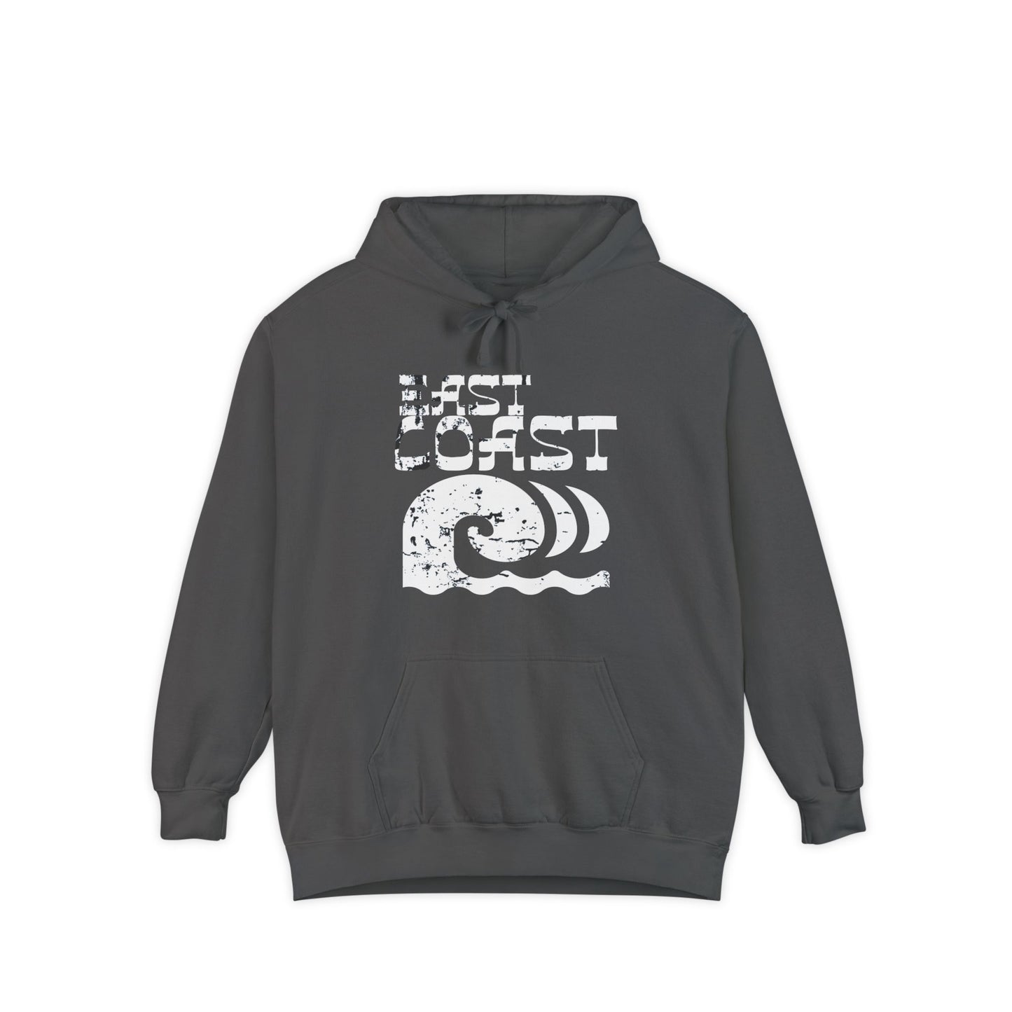 Coastal Vibes Hoodie, Unisex Beach Sweatshirt, Last Coast Apparel, Perfect for Summer, Relaxed Fit