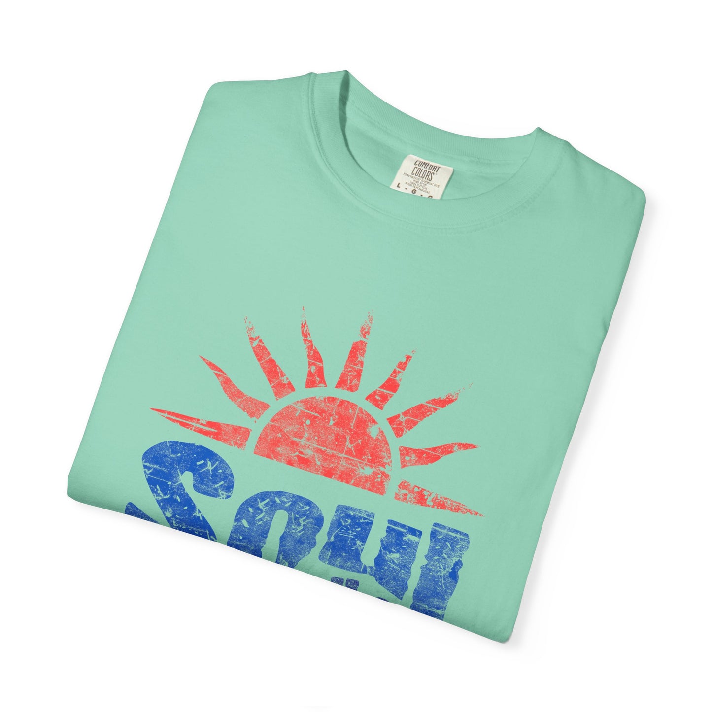 Soul of Sunshine Unisex Garment-Dyed T-shirt | Inspirational Tee, Summer Vibes, Casual Wear, Gift for Her/Him