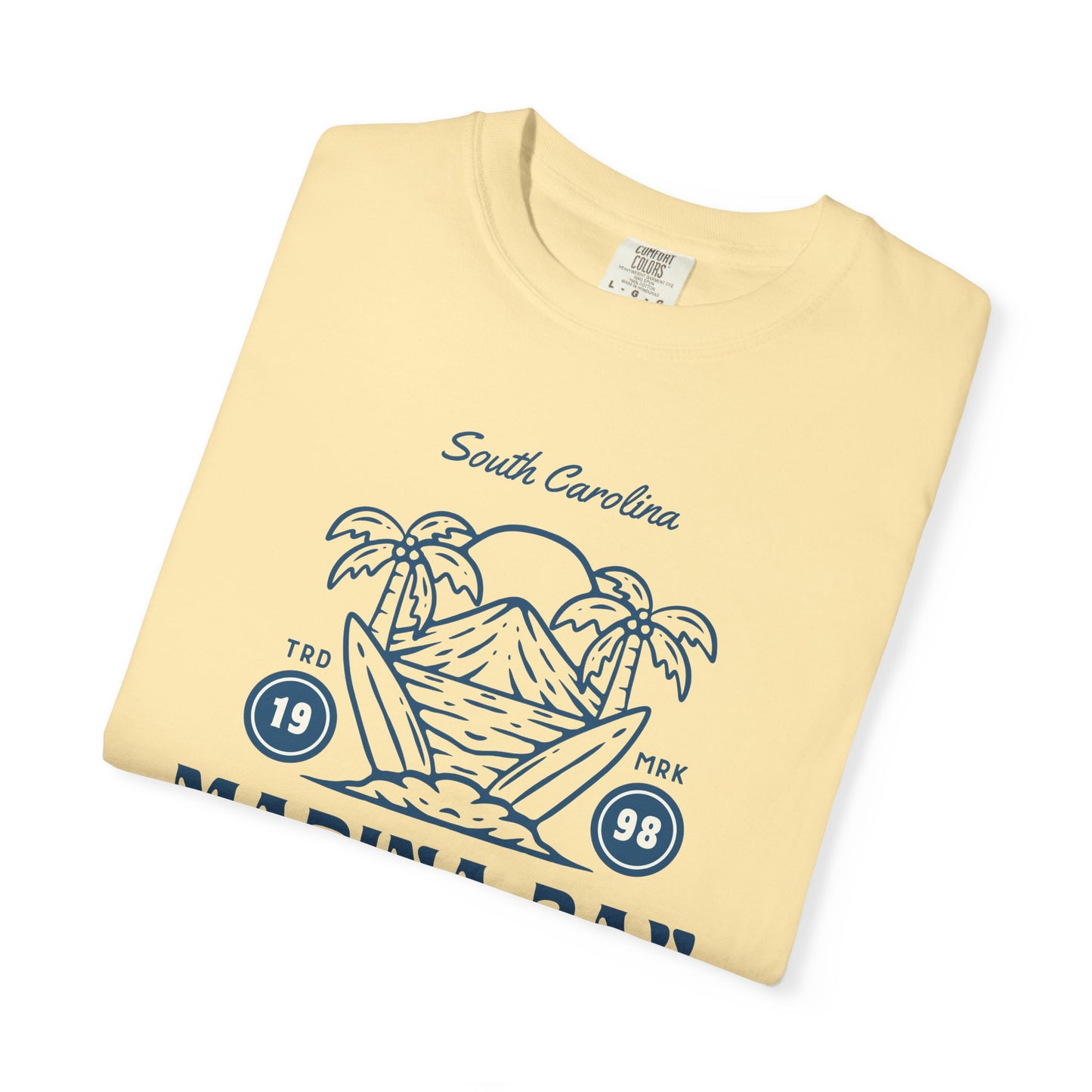 Marina Bay Beach T-Shirt | Comfy Casual Tee for Summer, Vacation Souvenir, Gift for Ocean Lovers, Trending Graphic Tee