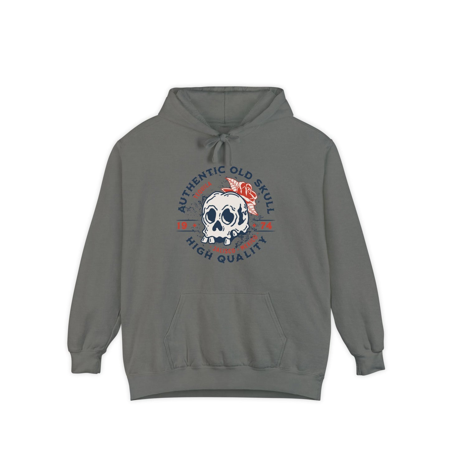 Skull Tequila Unisex Hoodie - Vintage Style, Comfortable, Ideal for Casual Outings, Gifts, Everyday Wear, Holiday Apparel