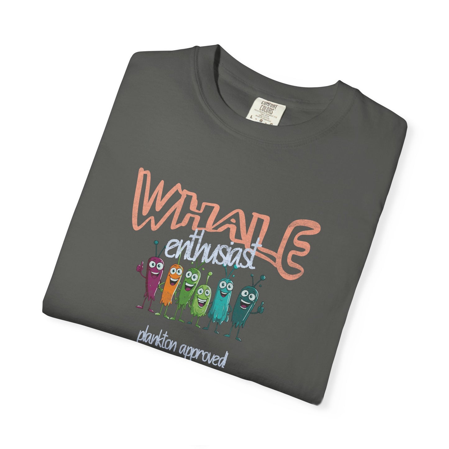 Whale Enthusiast T-Shirt, 100% Ring-Spun, Garment-Dyed Cotton