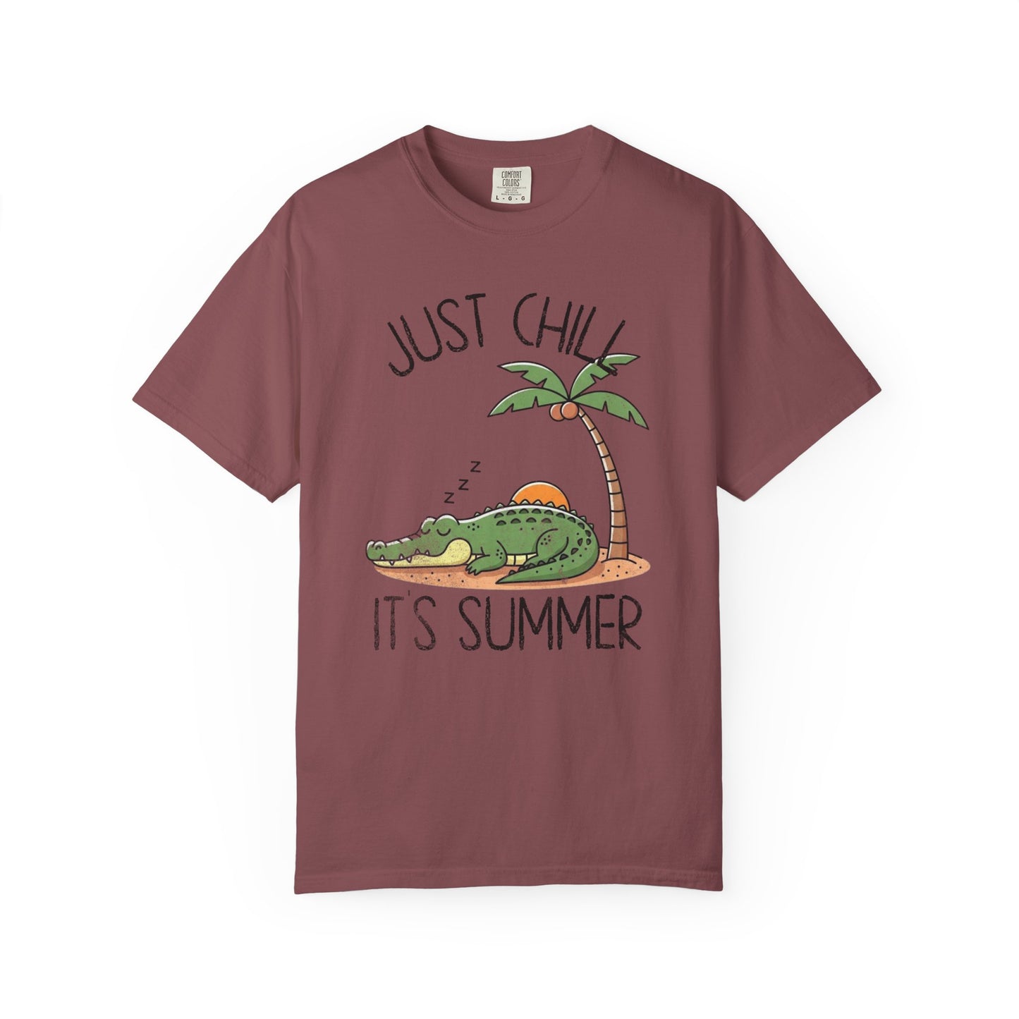 Just Chill Summer T-Shirt, 100% Ring-Spun Garment-Dyed Cotton