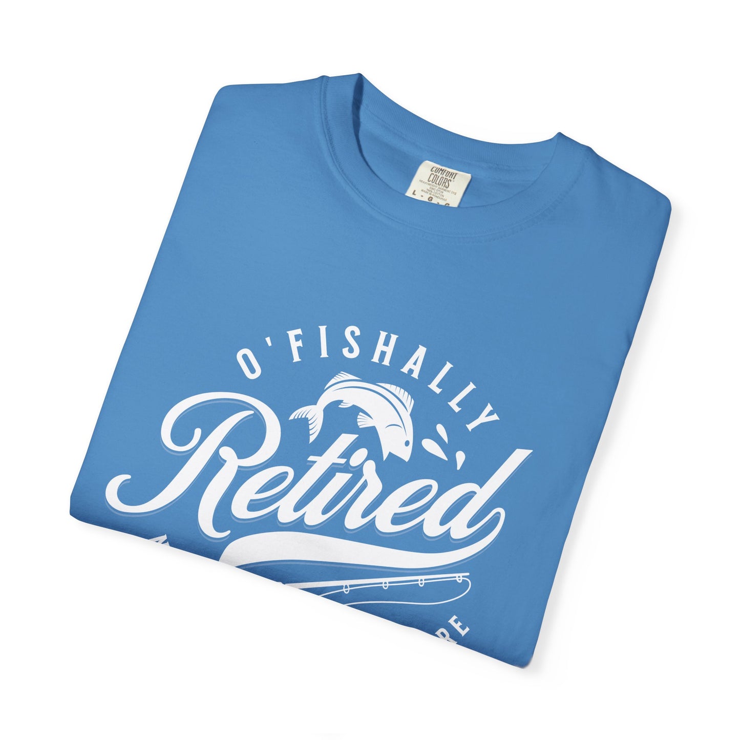 Retro Fishally Retired T-Shirt, Funny Retirement Gift, Unisex Tee for Fishermen, Ocean Lovers, Casual Wear, Birthday Gift