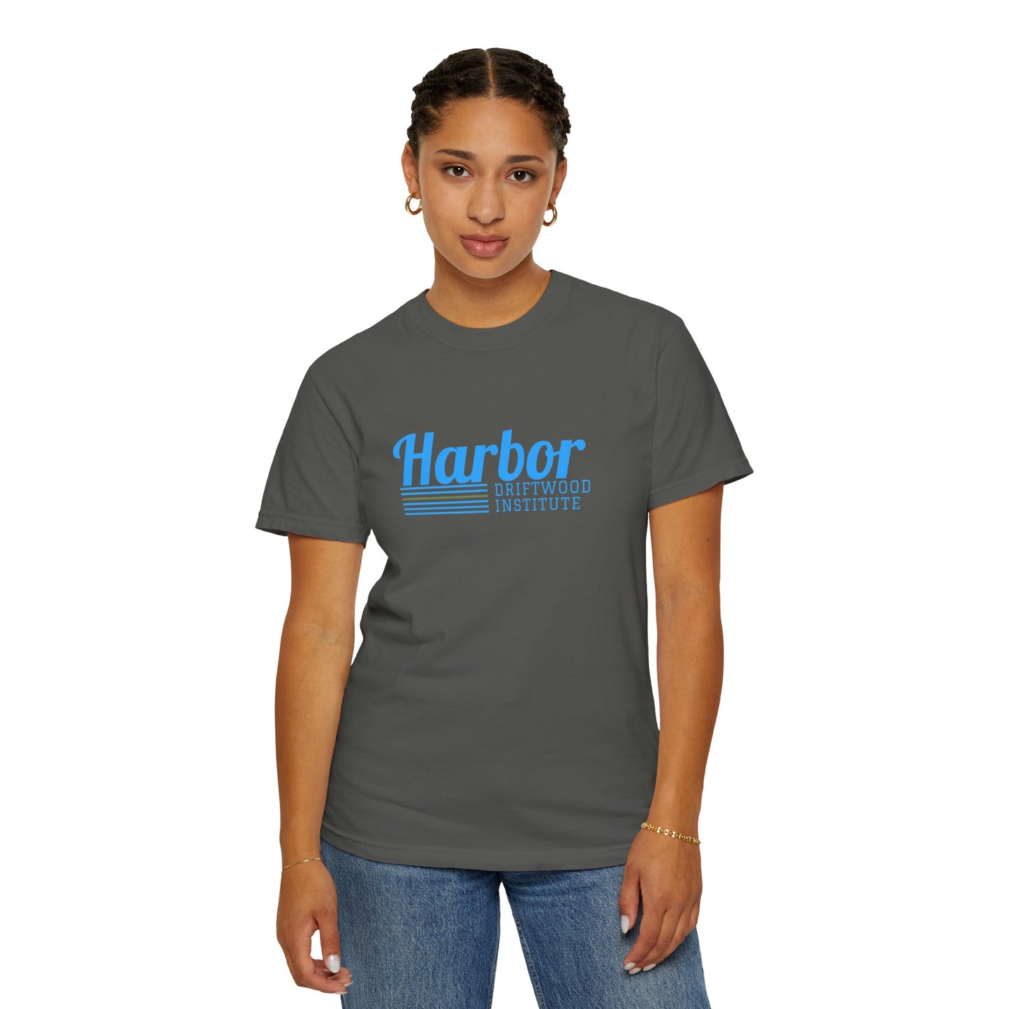 Harbor Driftwood Institute Unisex T-shirt, Casual Tee for Beach Lovers, Summer Vibes, Gift for Ocean Enthusiasts, Perfect for Relaxing