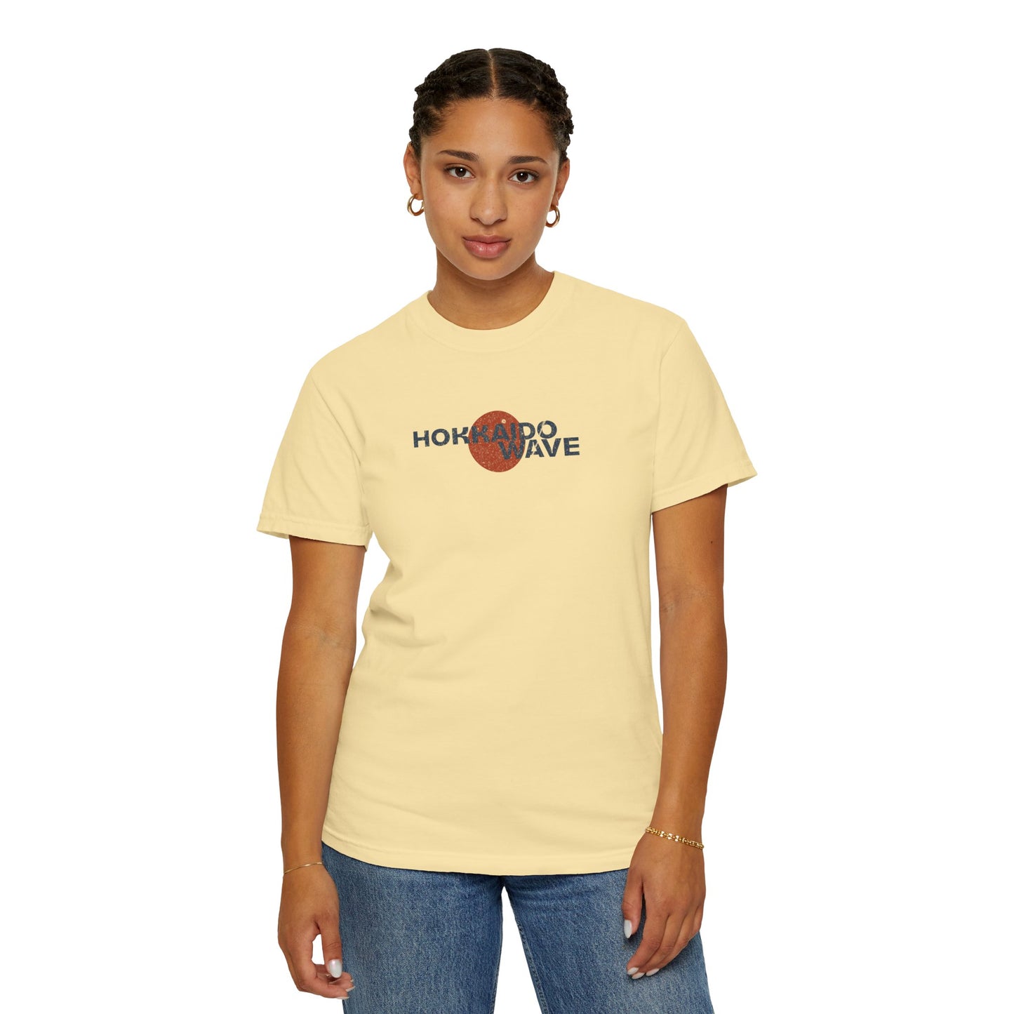 Hokkaido Wave Graphic Tee - Casual Unisex Shirt, Eco-Friendly Apparel, Summer Outfit, Beach Wear, Gift for Ocean Lovers