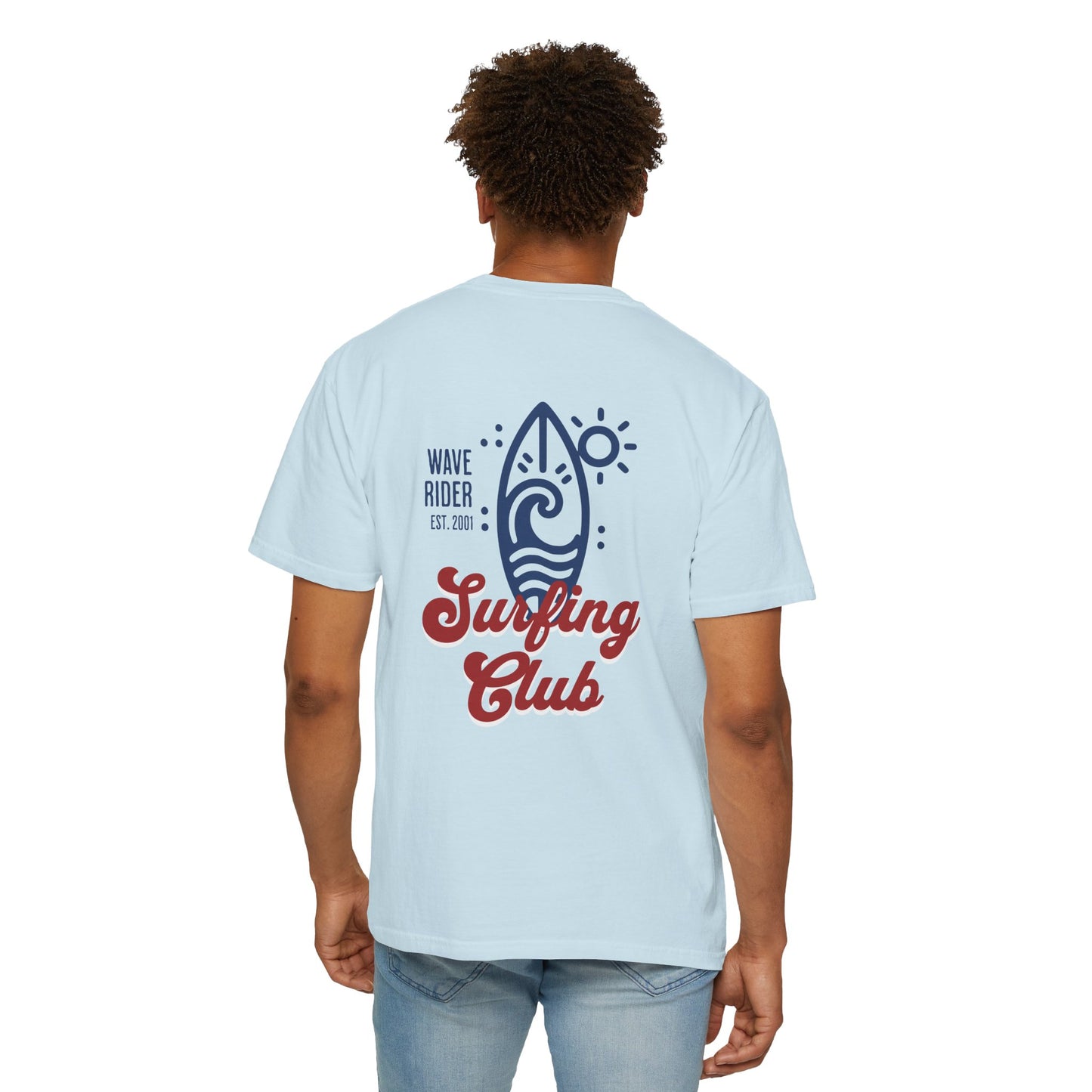 Wave Rider Surfing Club T-Shirt, Casual Unisex Tee, Beachwear, Surfing Gift, Summer Style, Outdoor Fun - Ocean Lover Apparel, Beach Life