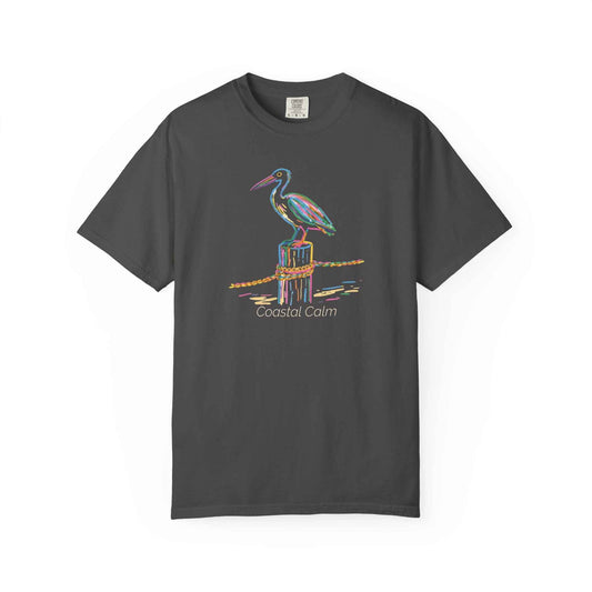 Pelican Pier Graphic T‑Shirt — 'Coastal Calm' Beach Fashion Graphic Tee