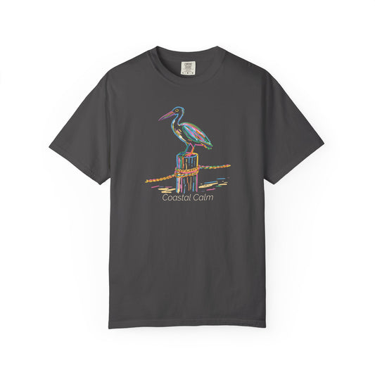 Pelican Pier Graphic T‑Shirt — 'Coastal Calm' Beach Fashion Graphic Tee