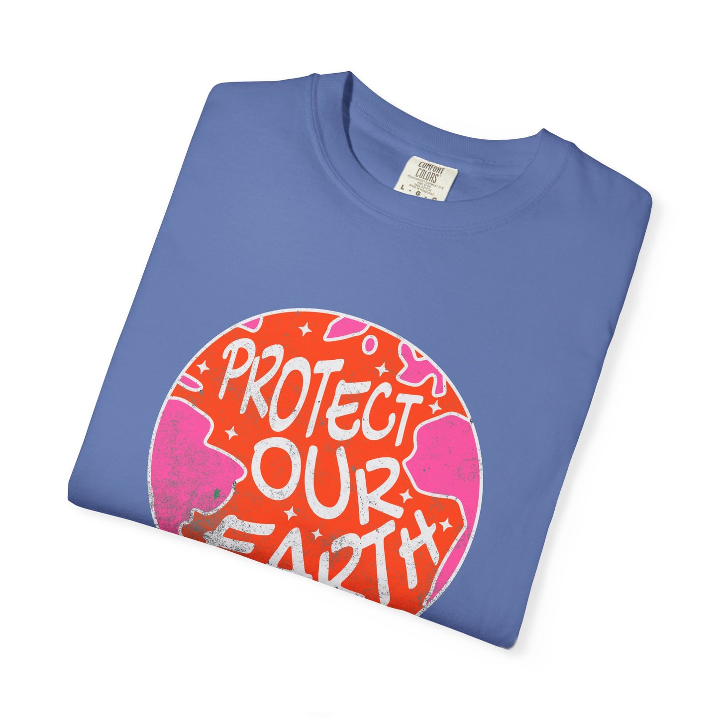 Protect Our Earth - Aftermath - T-Shirt, 100% Ring-Spun Garment-Dyed Cotton