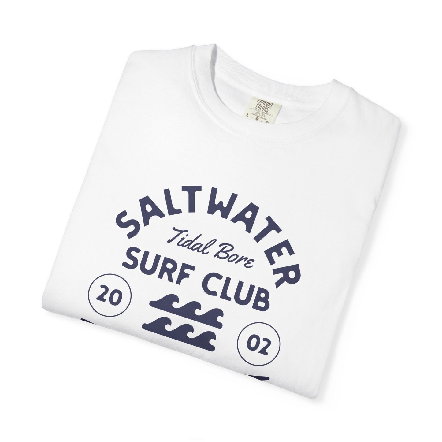 Saltwater Surf Club T-Shirt, Vintage Ocean Tee, Unisex Casual Wear, Summer Beach Shirt, Gift for Surfers, Cool Coastal Apparel