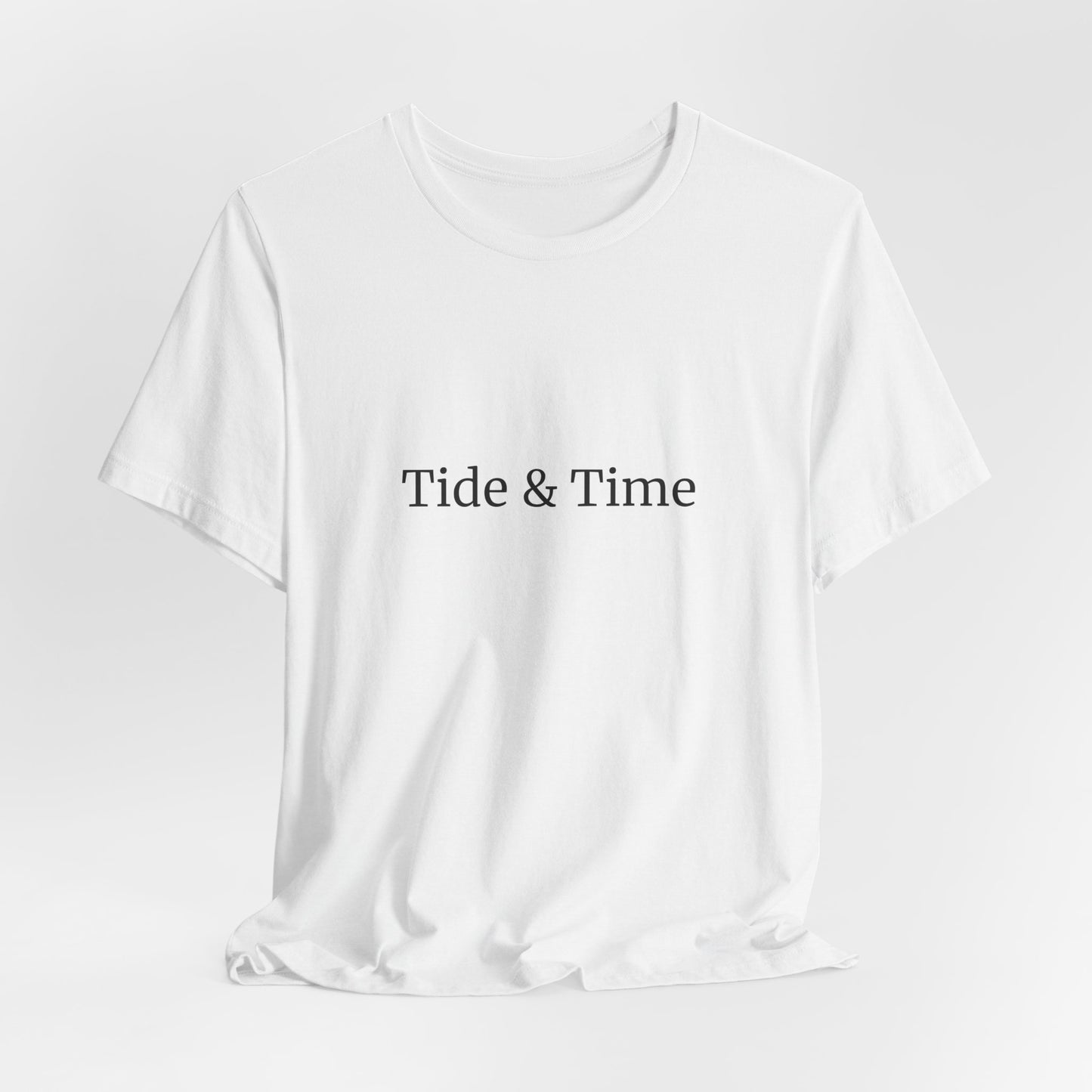 Tide Sand Time Unisex Beachwear Tee, Gift for Travelers, Vacation Outfit, Trending Store, Summer T-Shirt, Comfy T-Shirt, Cool Tee