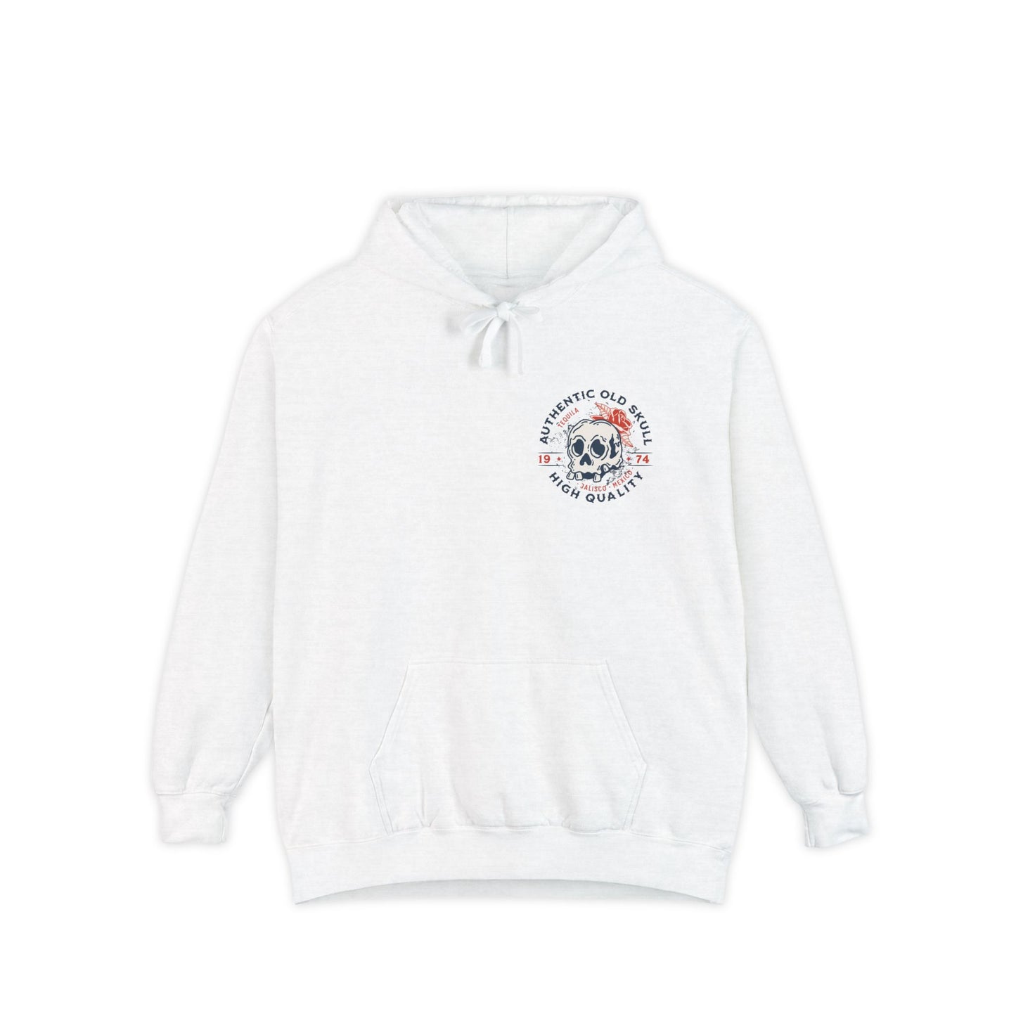Skull Tequila Back Style Unisex Hoodie - Vintage Style, Comfortable, Ideal for Casual Outings, Gifts, Everyday Wear, Holiday Apparel