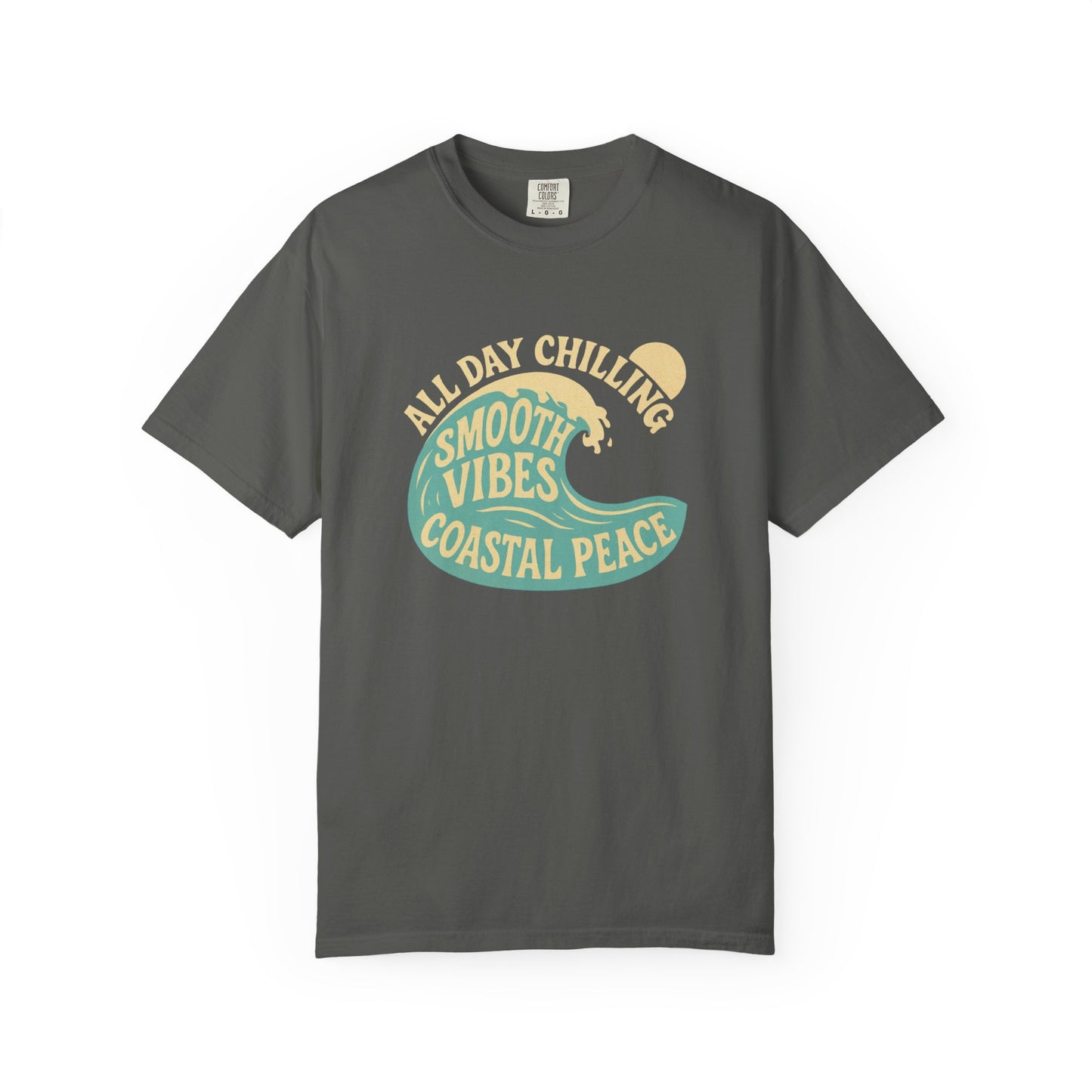 Coastal Vibes T-Shirt - All Day Chilling, Beachwear, Summer Style, Gift for Him/Her, Casual Tee