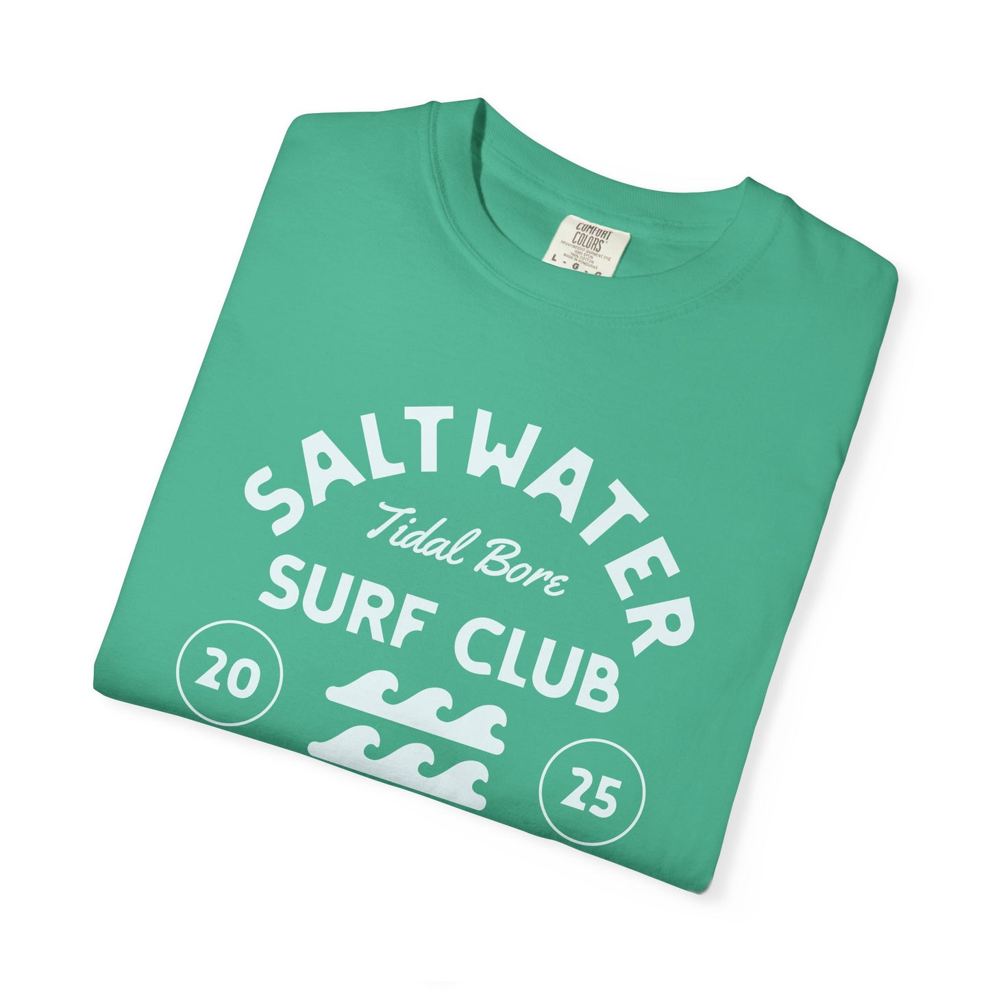 Surf Club Unisex T-Shirt, Eco-Friendly Tee, Beachwear, Casual Summer Apparel, Gift for Surfers, Coastal Vibe