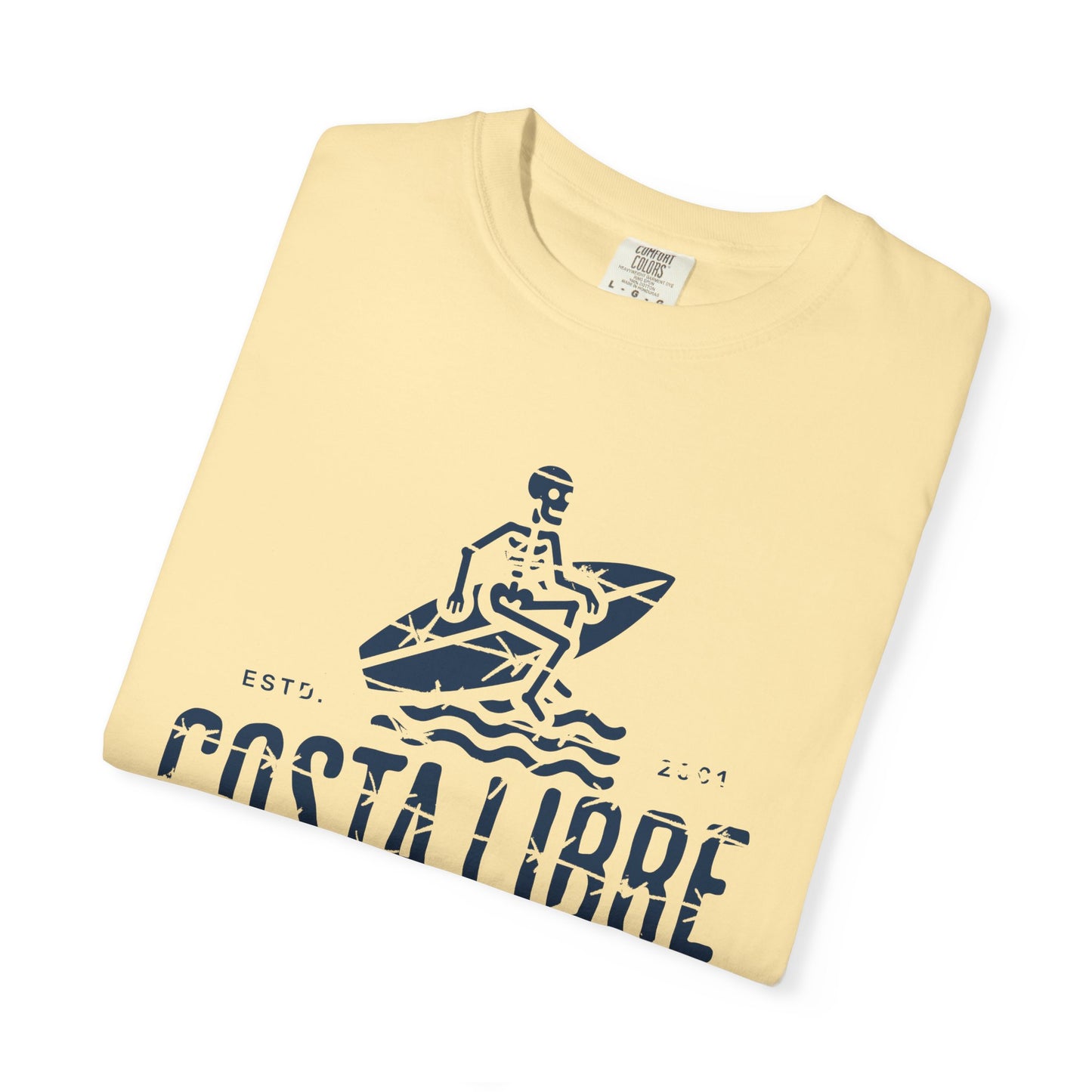 Costa Libre Surf T-Shirt, Unisex Beachwear, Casual Summer Tee, Coastal Apparel, Gift for Surf Lovers, Vacation Shirt