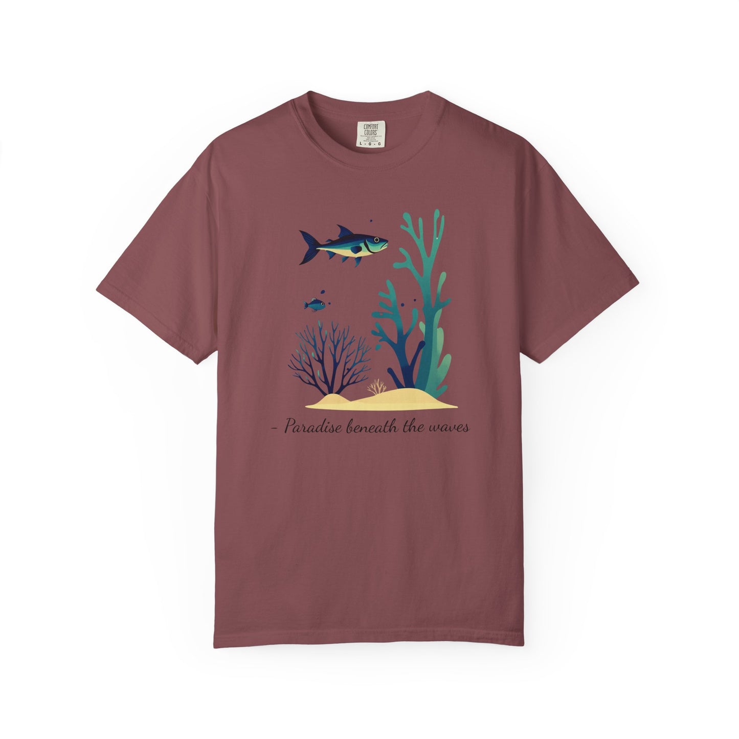 Underwater Adventure T-Shirt, 100% Ring-Spun Garment-Dyed Cotton