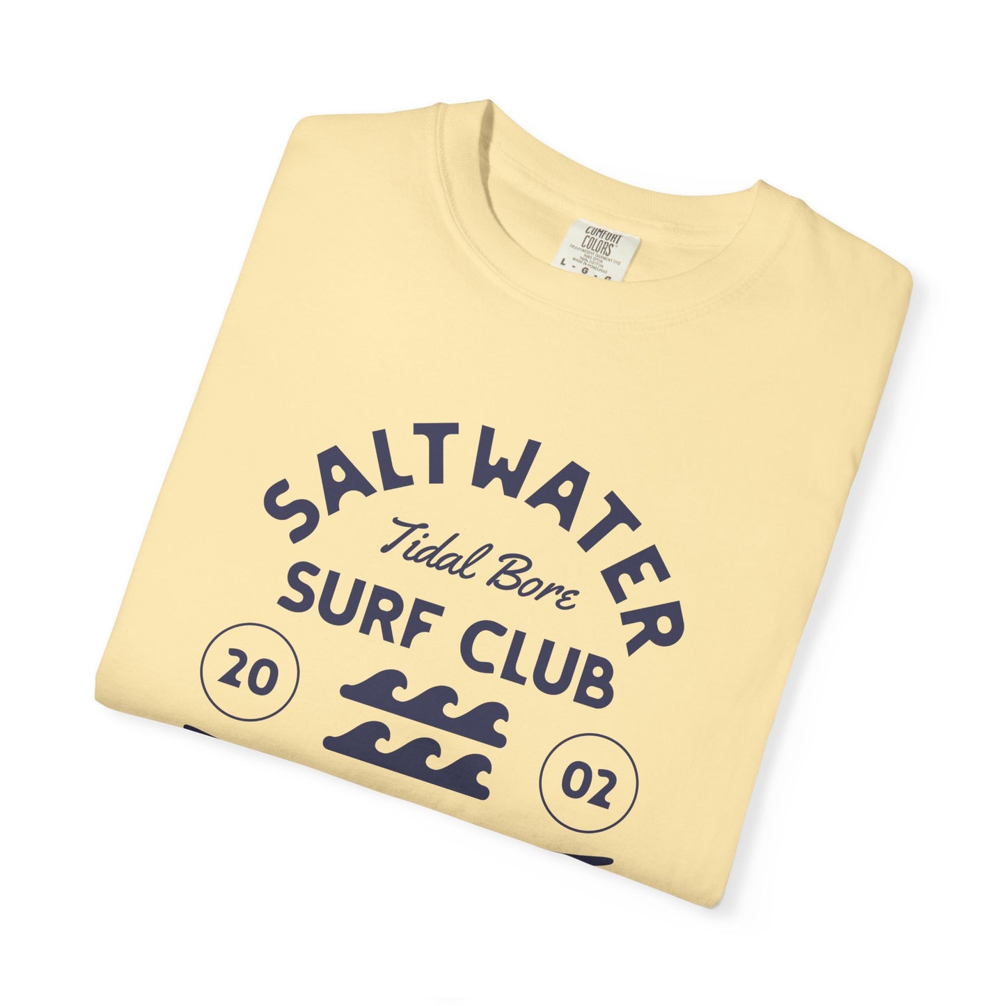 Saltwater Surf Club T-Shirt, Vintage Ocean Tee, Unisex Casual Wear, Summer Beach Shirt, Gift for Surfers, Cool Coastal Apparel