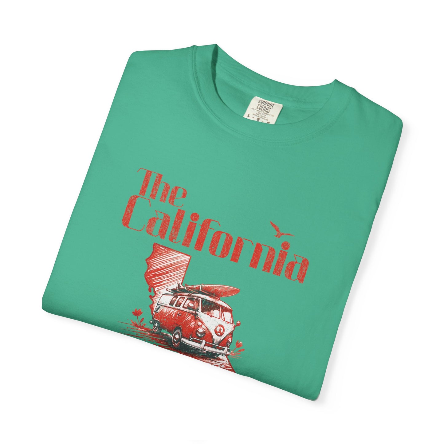 California Surf Camp Unisex T-Shirt, Summer Vibes Tee, Beach Lovers Gift, Men's and Women's Casual Wear, Retro Surfing Apparel