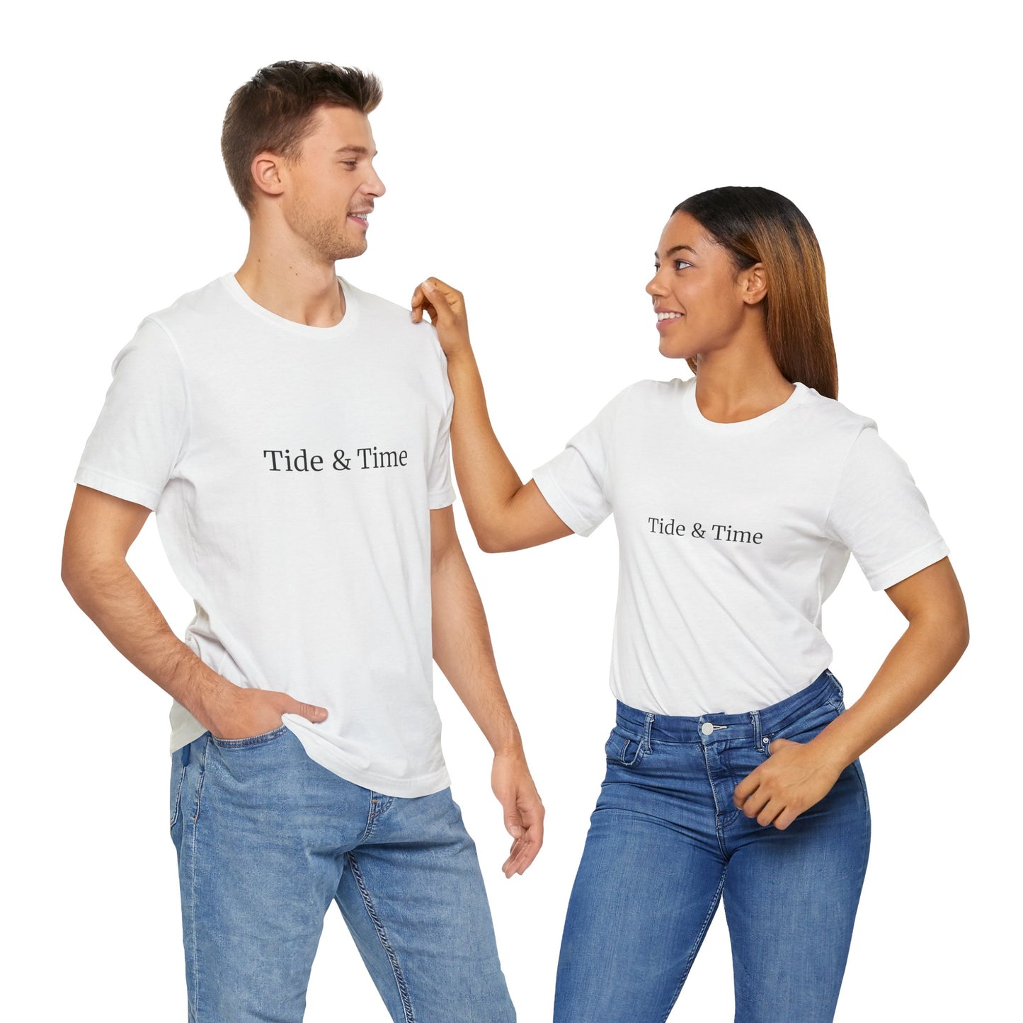 Tide Sand Time Unisex Beachwear Tee, Gift for Travelers, Vacation Outfit, Trending Store, Summer T-Shirt, Comfy T-Shirt, Cool Tee