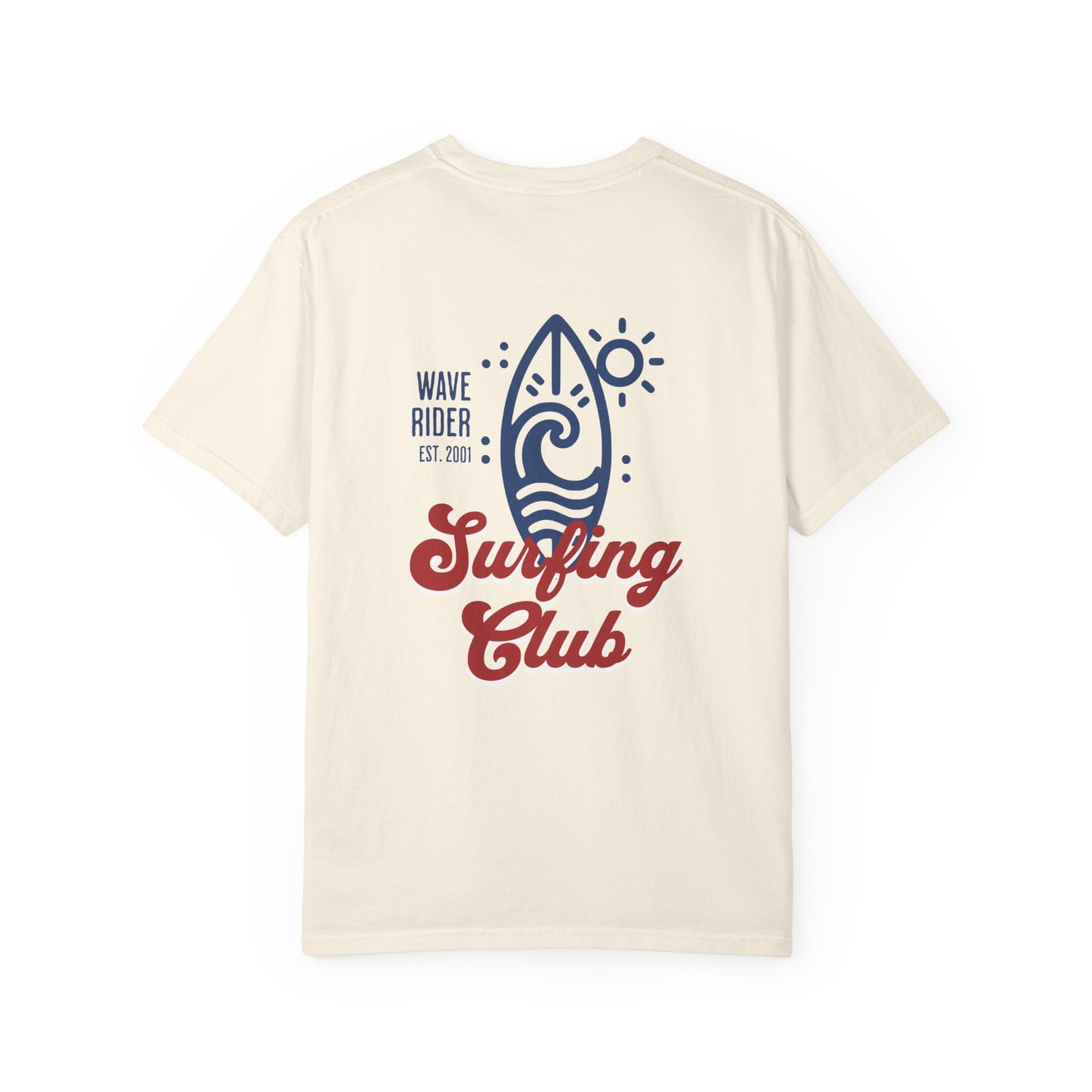 Wave Rider Surfing Club T-Shirt, Casual Unisex Tee, Beachwear, Surfing Gift, Summer Style, Outdoor Fun - Ocean Lover Apparel, Beach Life