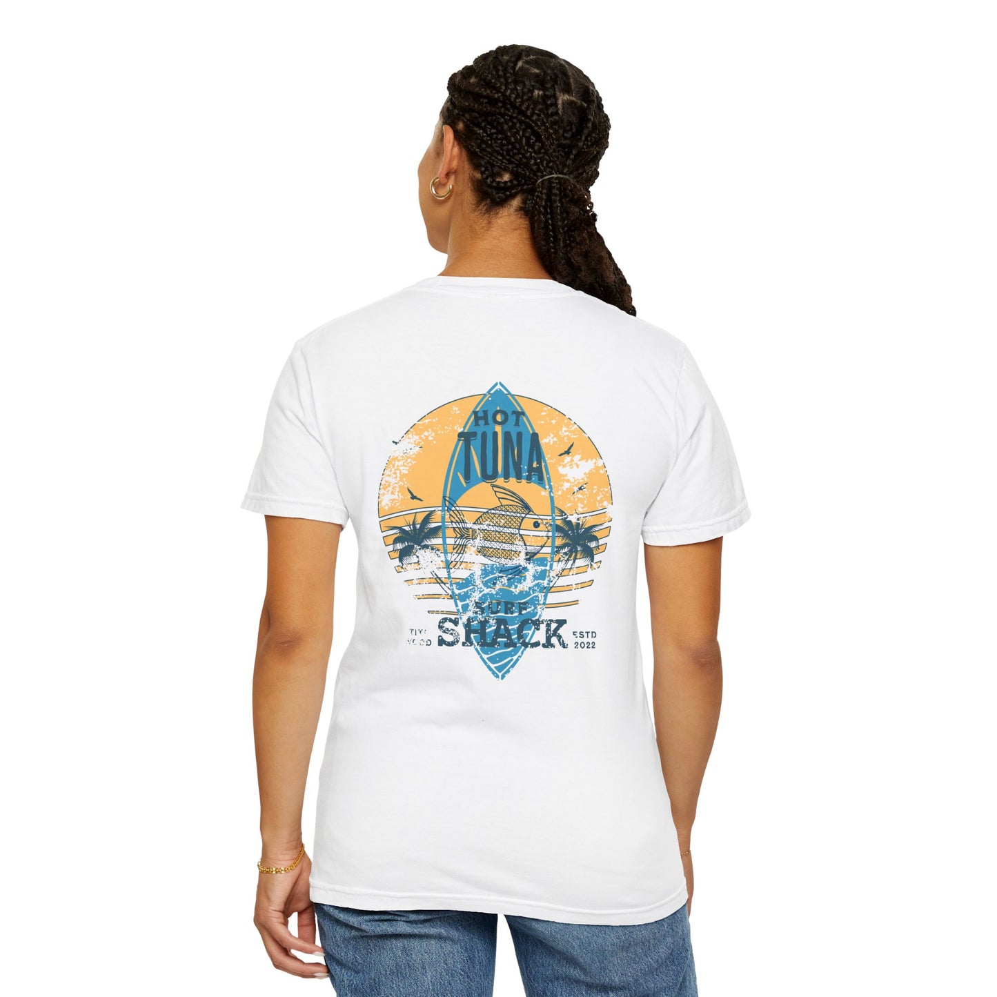 Hot Tuna Vibe Unisex T-Shirt - Casual Summer Tee, Ocean Lover Gift, Surfing Apparel, Vacation Wear, Gift for Him/Her