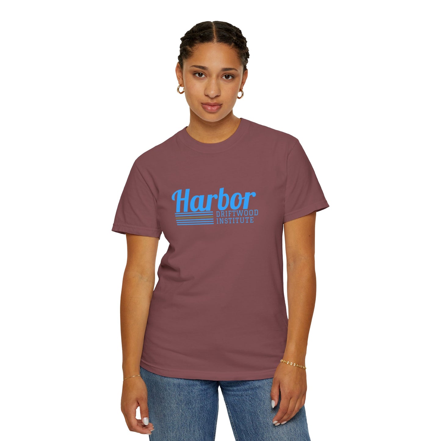 Harbor Driftwood Institute Unisex T-shirt, Casual Tee for Beach Lovers, Summer Vibes, Gift for Ocean Enthusiasts, Perfect for Relaxing