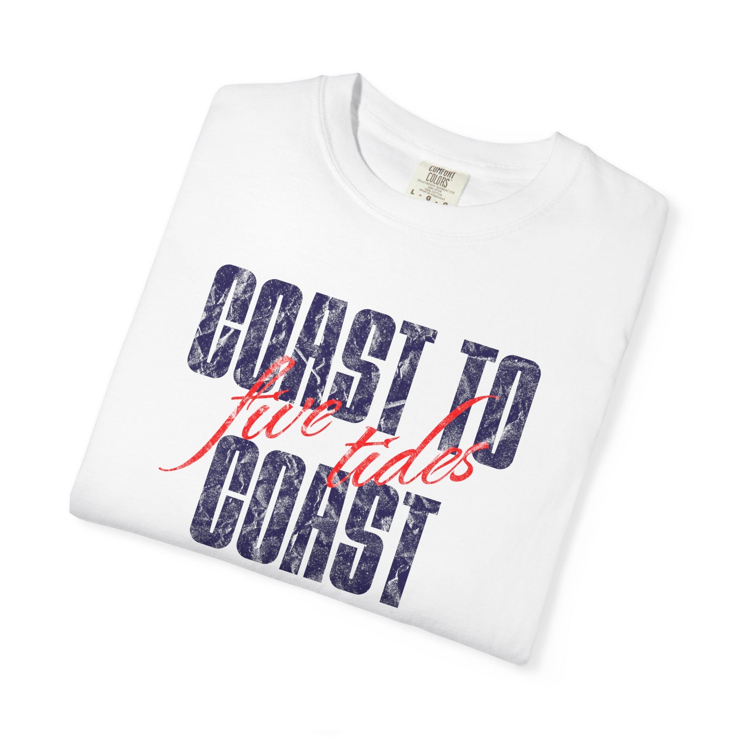 Coast to Coast T-Shirt, 100% Ring-Spun, Garment-Dyed Cotton