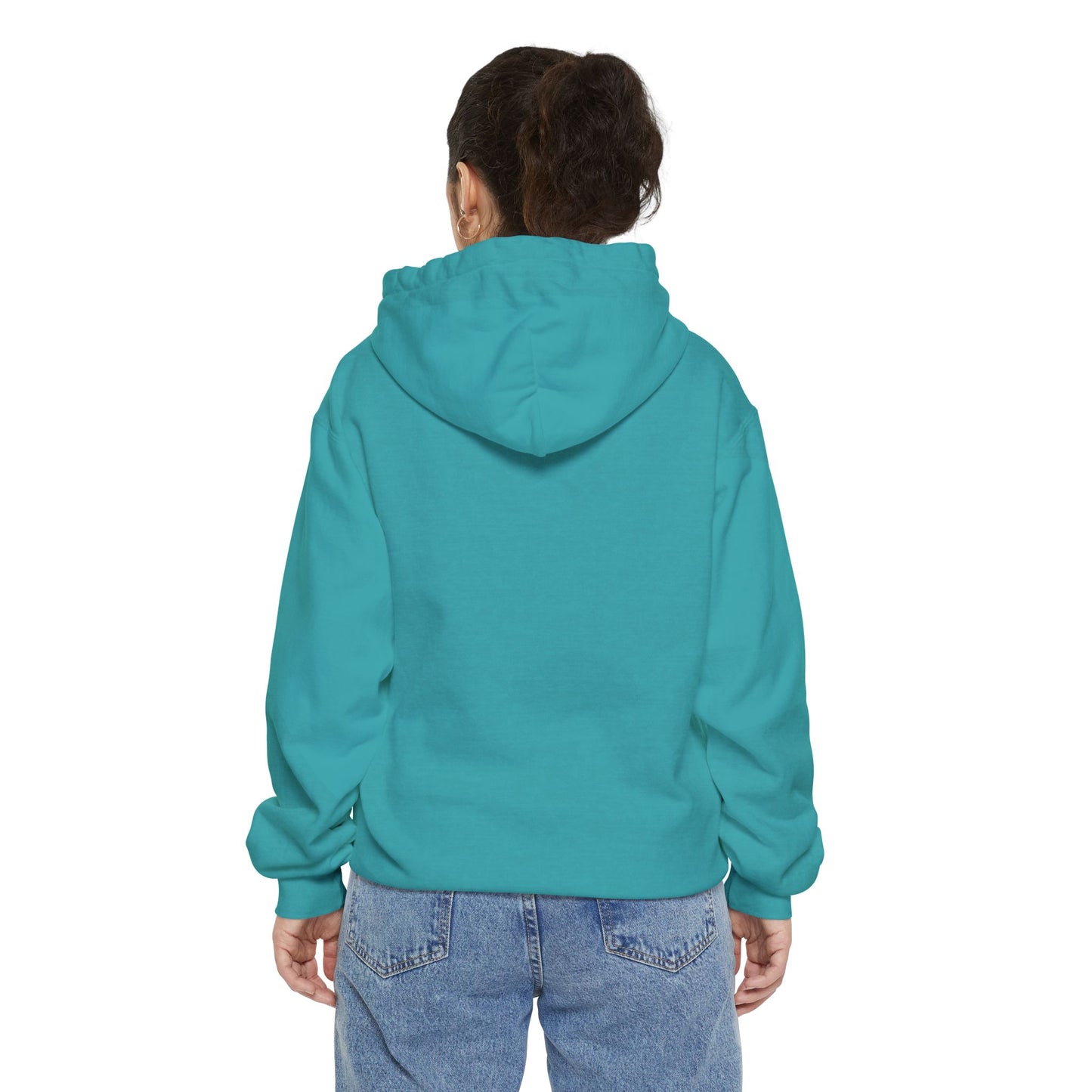 Bee-Inspired Unisex Garment-Dyed Hoodie, Nature Lover Sweater, Eco-Friendly Gift, Cozy Casual Wear, Perfect for Spring