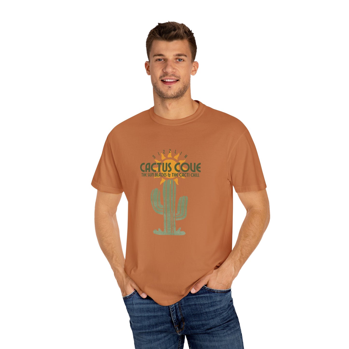 Cactus Cove T-Shirt, Fun Summer Tee, Unisex Casual Wear, Desert Vibe Shirt, Perfect Gift for Nature Lovers