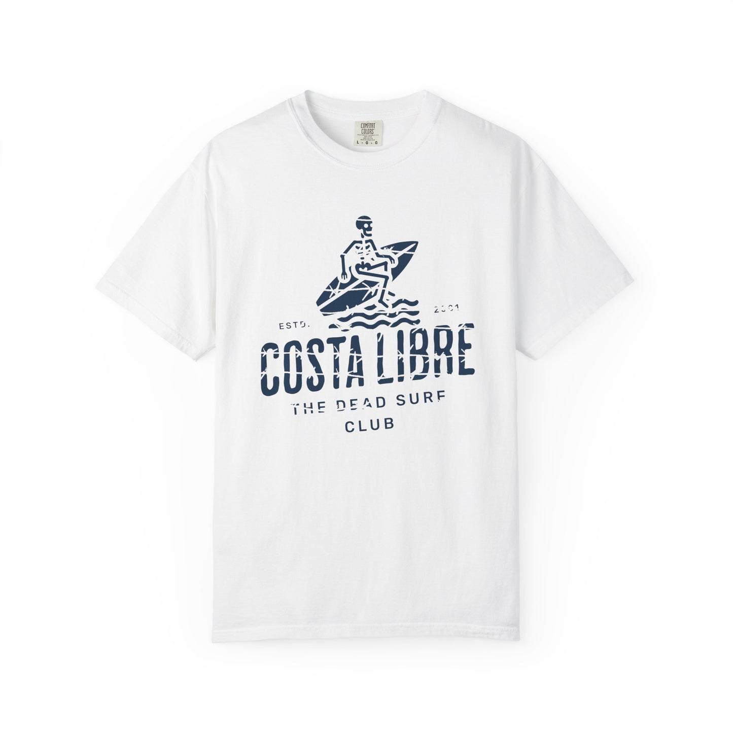 Costa Libre Surf T-Shirt, Unisex Beachwear, Casual Summer Tee, Coastal Apparel, Gift for Surf Lovers, Vacation Shirt
