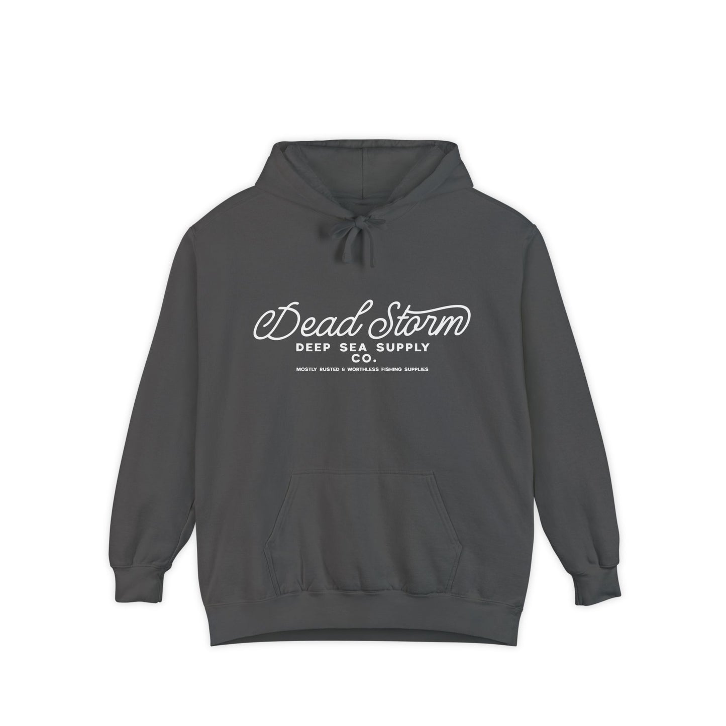 Vintage Deep Sea Supply Design, Garment-Dyed, Cozy Casual Wear, Perfect for Fall Outings, Gift for Ocean Lovers