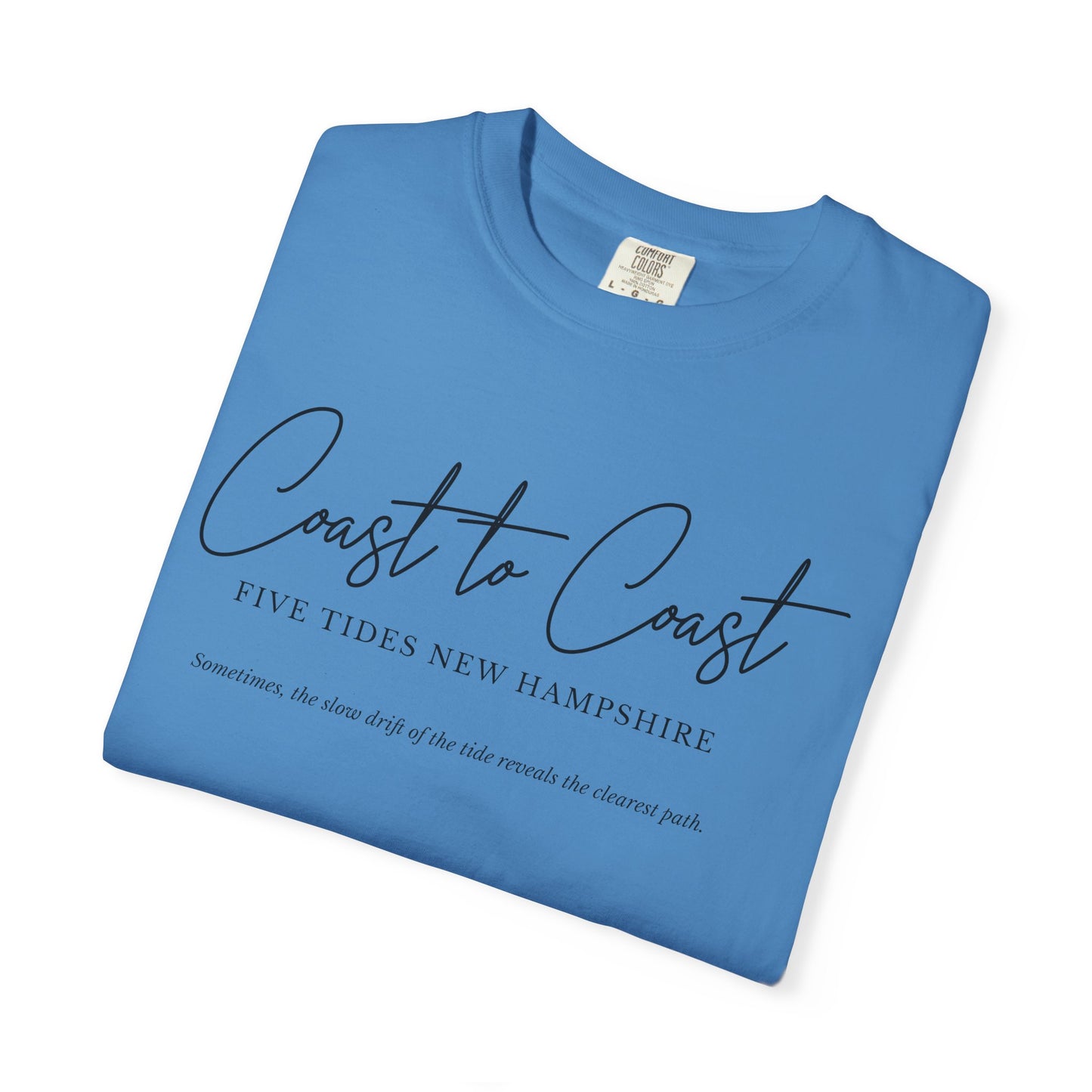 Coast to Coast T-Shirt, 100% Ring-Spun Garment-Dyed Cotton