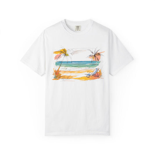 Summer Vacancy On The Cape, 100% Ring-Spun Garment-Dyed Cotton