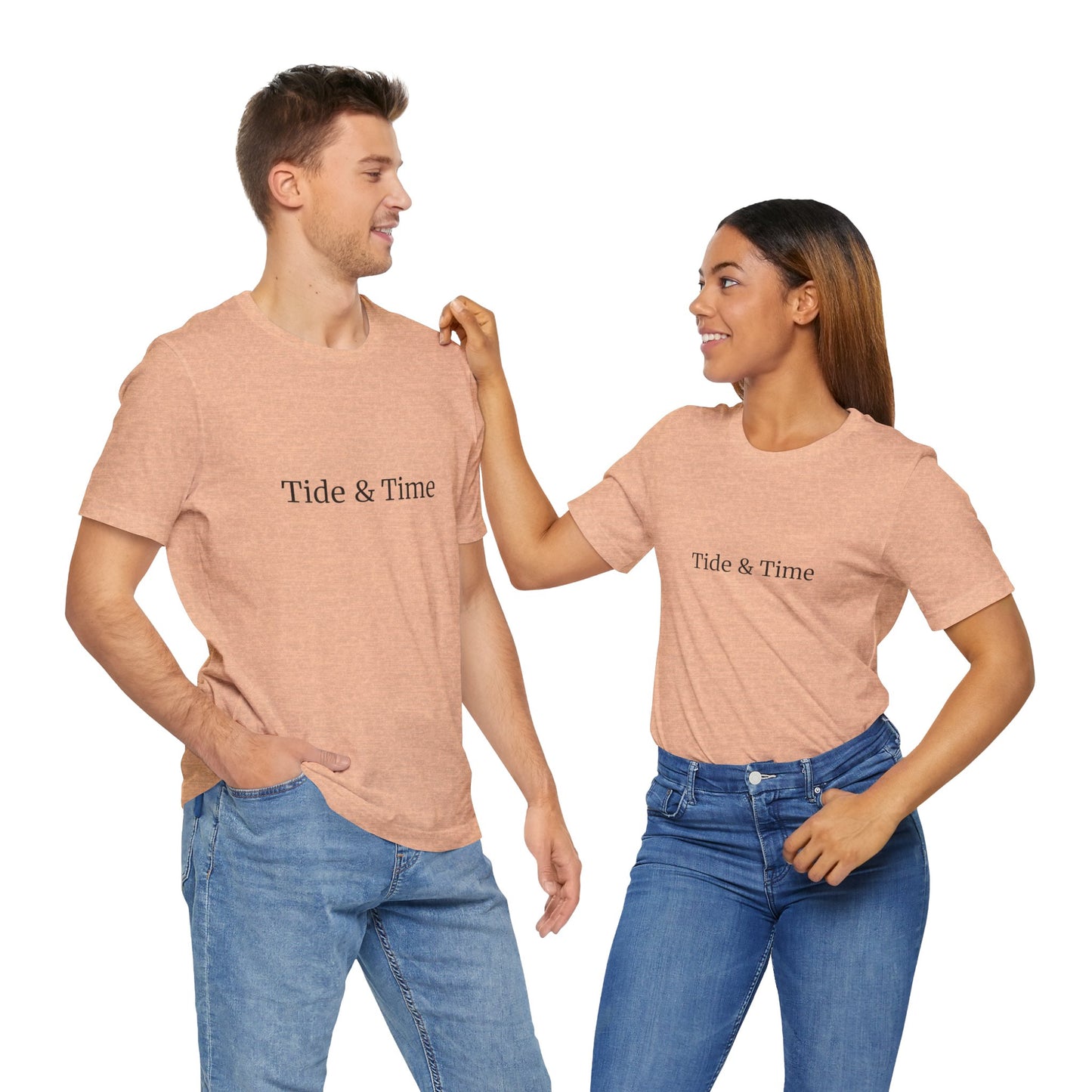 Tide Sand Time Unisex Beachwear Tee, Gift for Travelers, Vacation Outfit, Trending Store, Summer T-Shirt, Comfy T-Shirt, Cool Tee