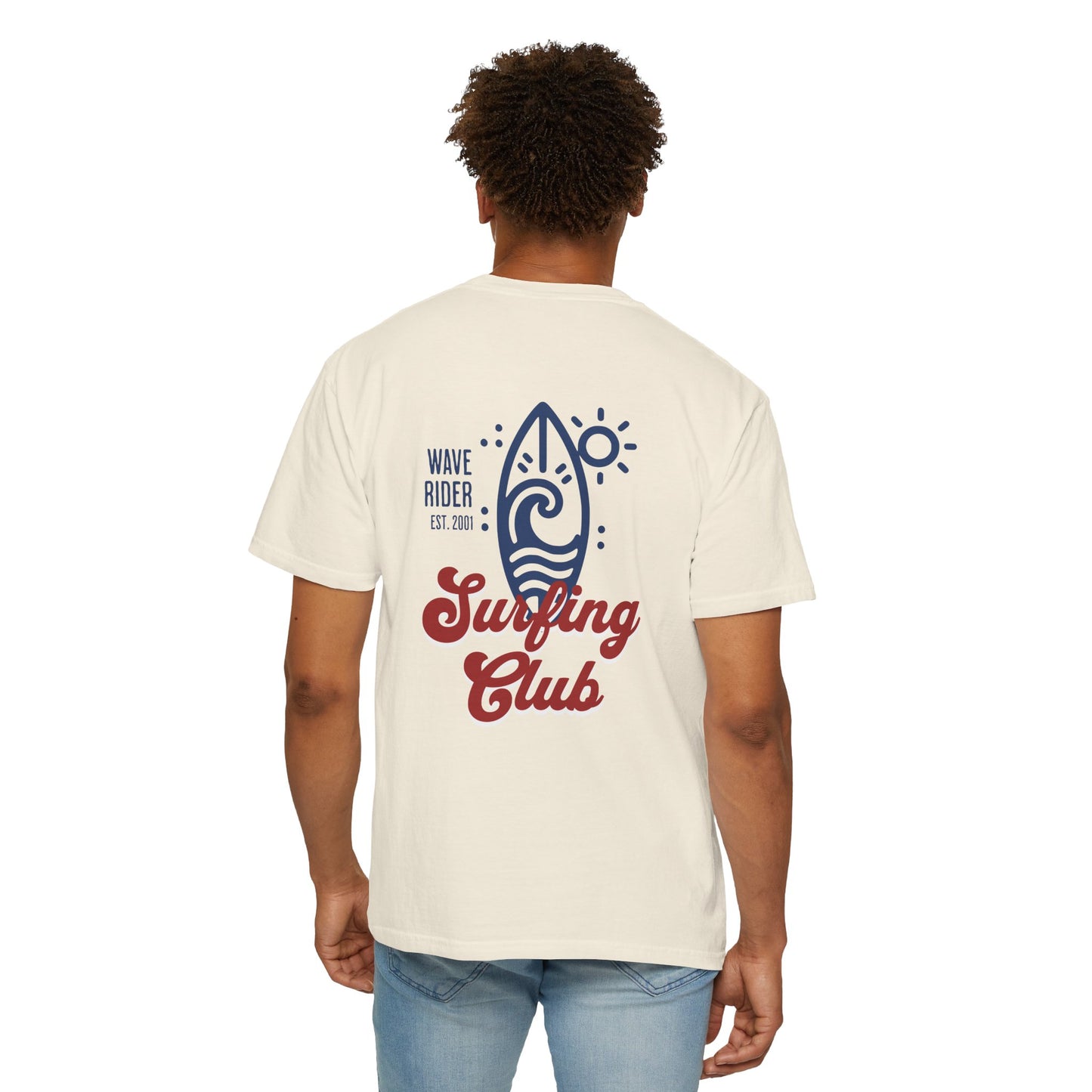 Wave Rider Surfing Club T-Shirt, Casual Unisex Tee, Beachwear, Surfing Gift, Summer Style, Outdoor Fun - Ocean Lover Apparel, Beach Life
