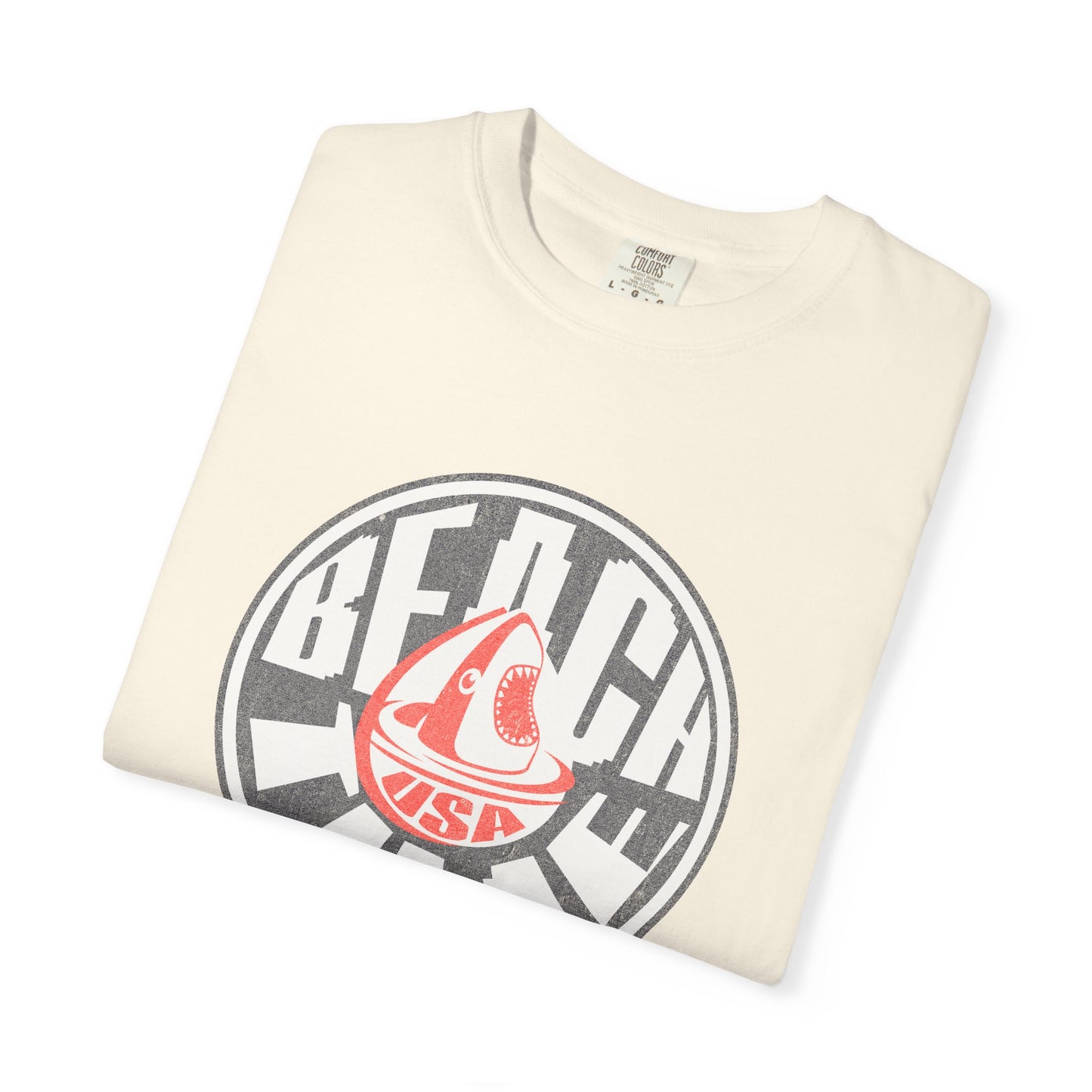 Beach Time USA Garment-Dyed T-Shirt, 100% Ring-Spun Cotton