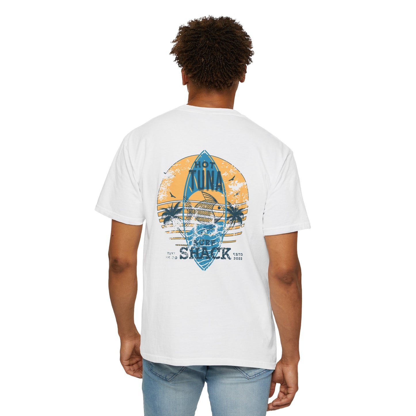 Hot Tuna Vibe Unisex T-Shirt - Casual Summer Tee, Ocean Lover Gift, Surfing Apparel, Vacation Wear, Gift for Him/Her