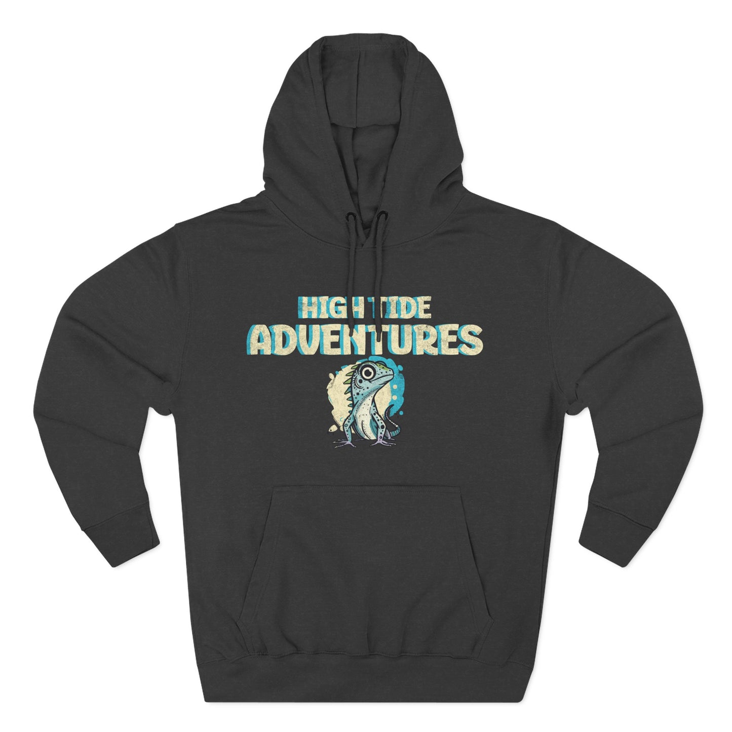 High Tide Adventures Hoodie | Cozy Fleece | Ocean Theme | Perfect for Beach Lovers | Unisex Gift for Adventurers