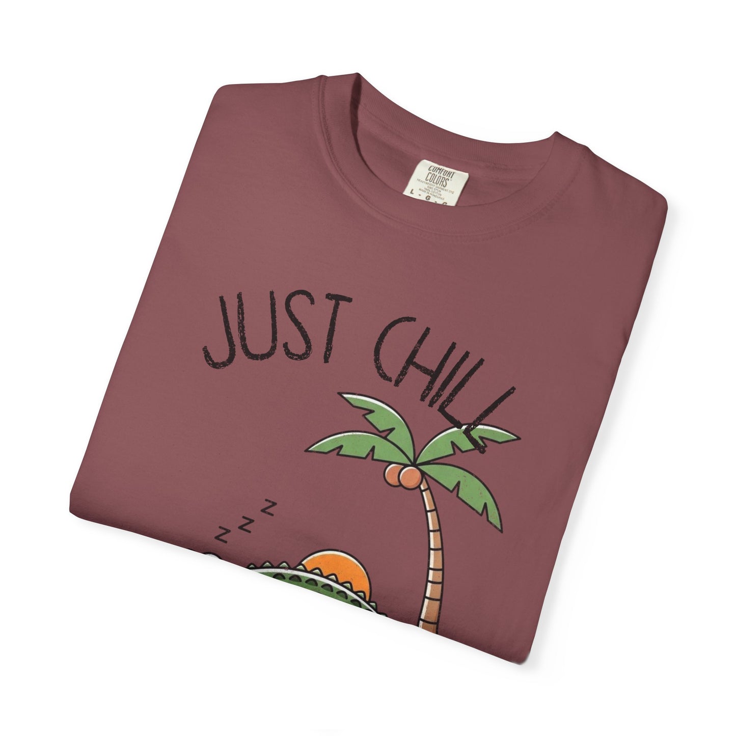 Just Chill Summer T-Shirt, 100% Ring-Spun Garment-Dyed Cotton
