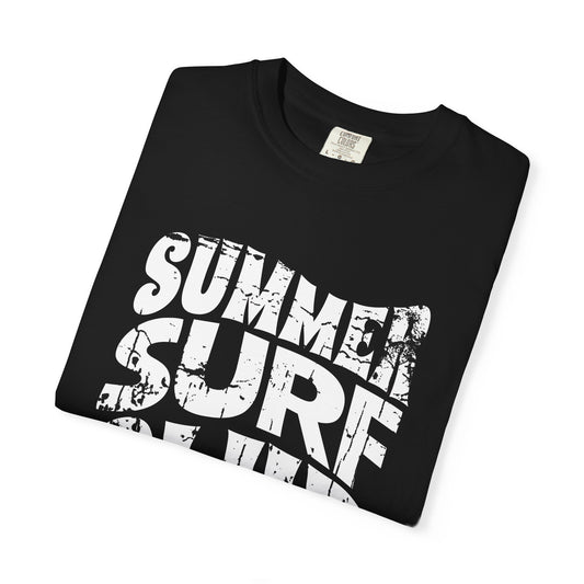 Summer Surf Club, Garment-Dyed T-Shirt, Unisex