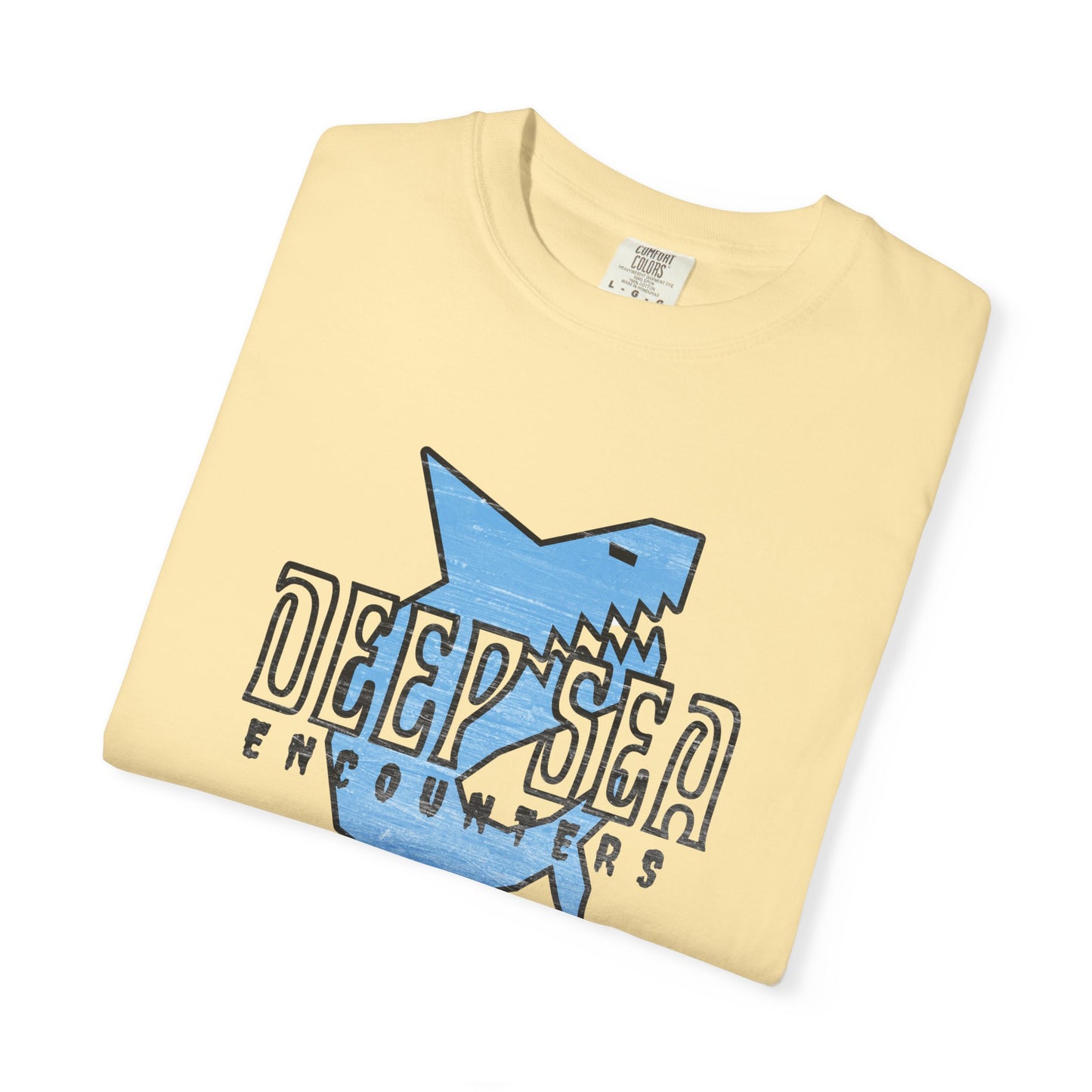 Deep Sea Encounters T-Shirt, 100% Ring-Spun Garment-Dyed Cotton