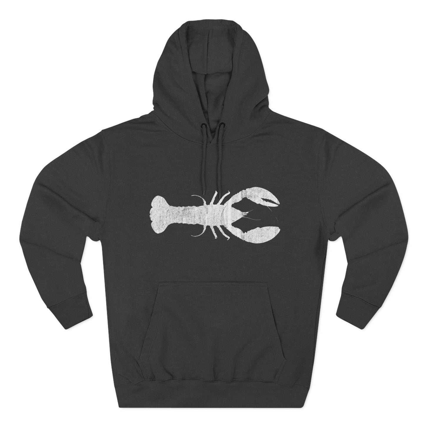 Lobster Fleece Hoodie - Cozy Pullover for Seafood Lovers, Casual Wear, Beach Days, Gift for Grill Masters, Maritime Style
