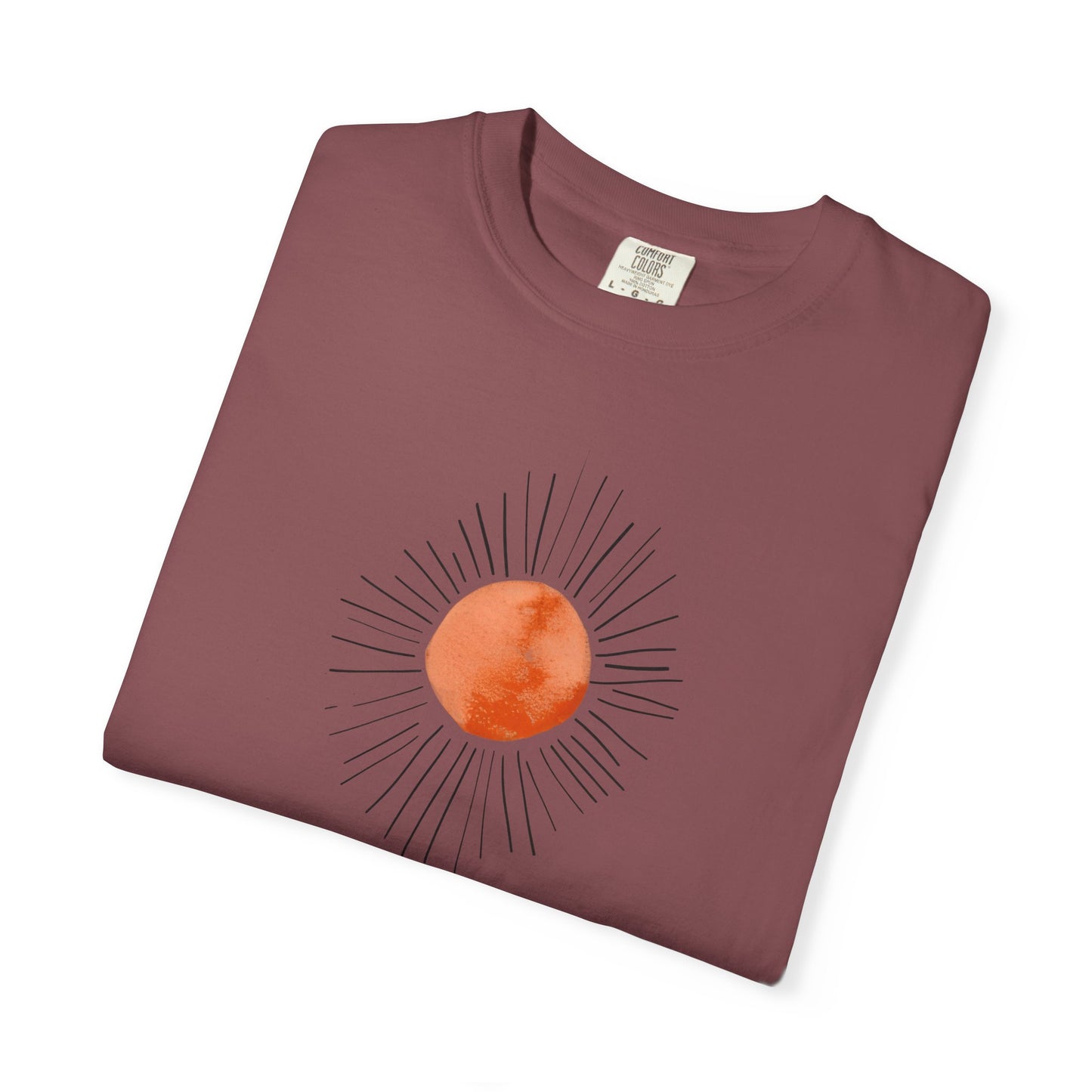 Summer Vibes T-shirt, 100% Ring-Spun Garment-Dyed Cotton
