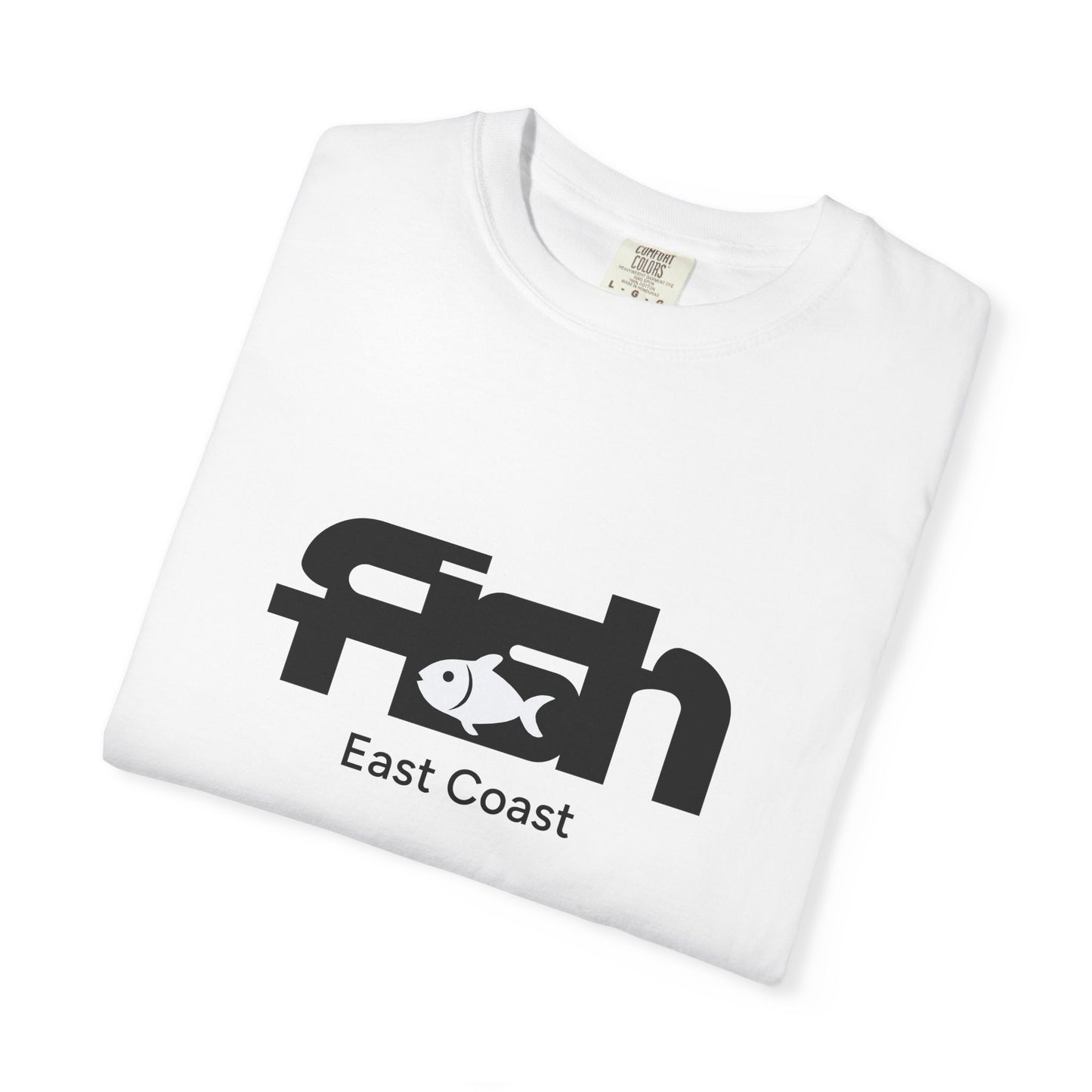 Fish East Coast Mens Graphic T-Shirt, Coastal Summer Tee, Fishing Gift, East Coast Apparel, Casual Beachwear