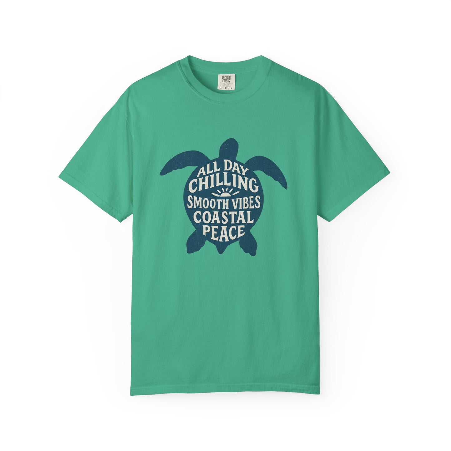 Chill Coastal Vibes T-shirt, Unisex Beach Tee, Summer Casual Wear, Gift for Ocean Lovers, Relaxed Weekend Shirt