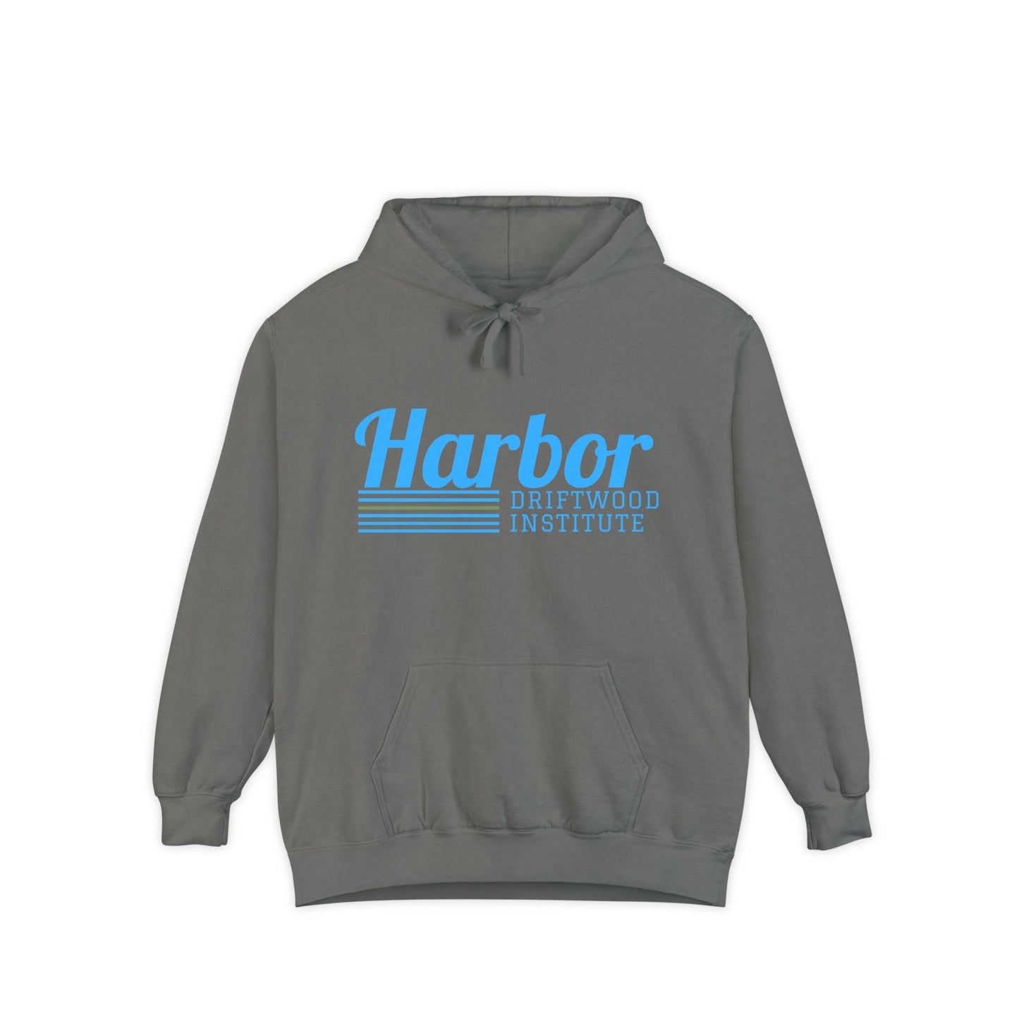 Harbor Driftwood Institute Hoodie | Cozy Unisex Sweatshirt, Casual Wear, Beach Vibes, Gift for Him/Her, Perfect for Fall & Winter